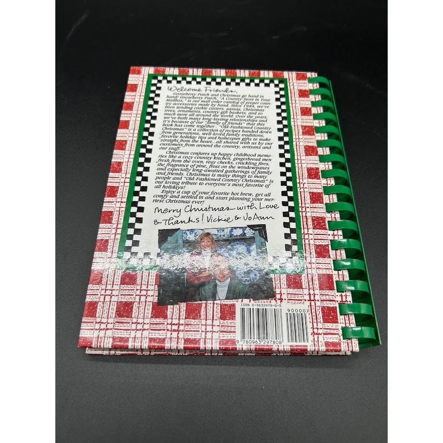 Gooseberry Patch Old Fashioned Country Christmas Cookbook Recipes Traditions