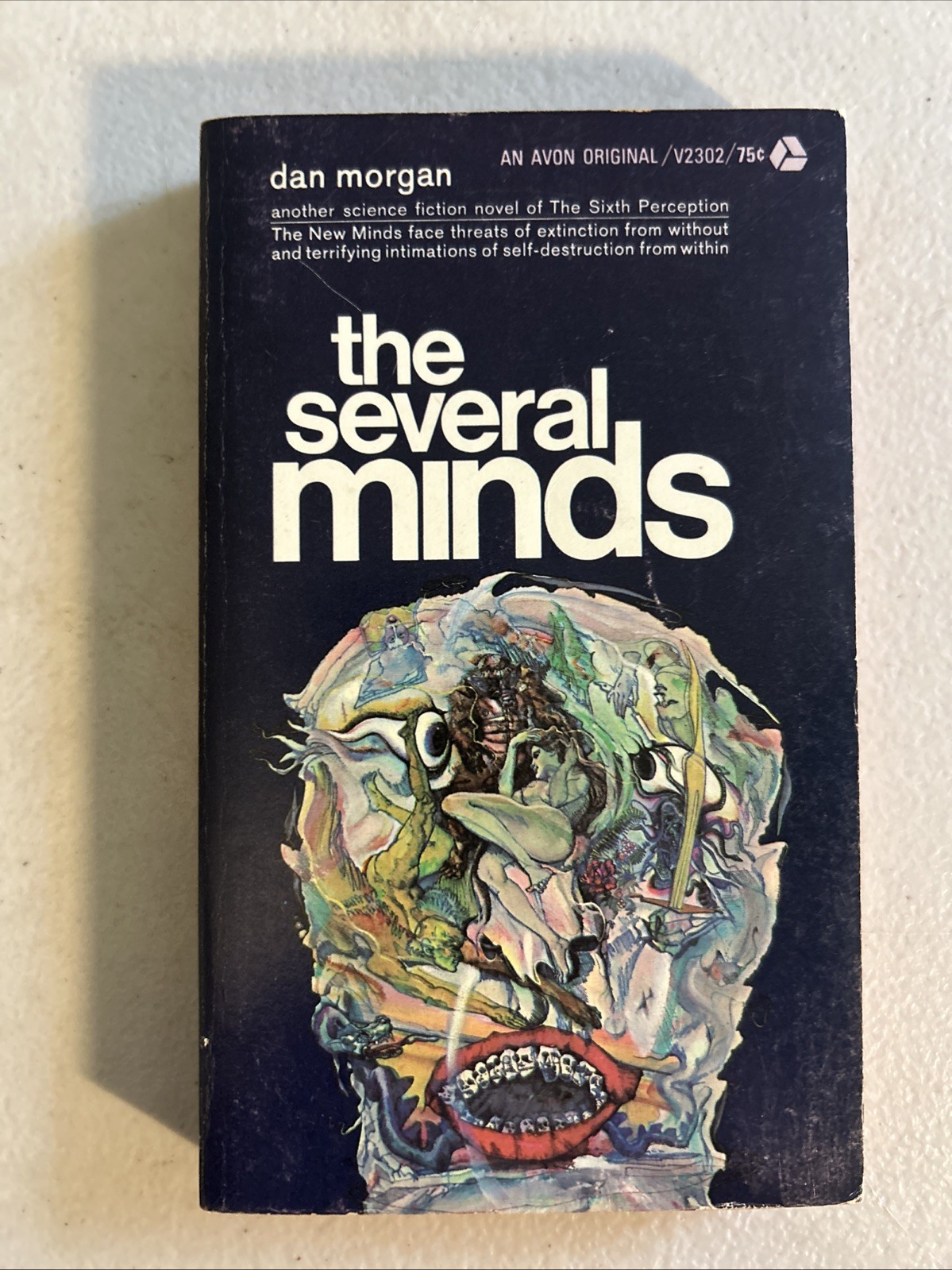 The Several Minds By Dan Morgan 1969 First Avon Printing Paperback Sci-fi