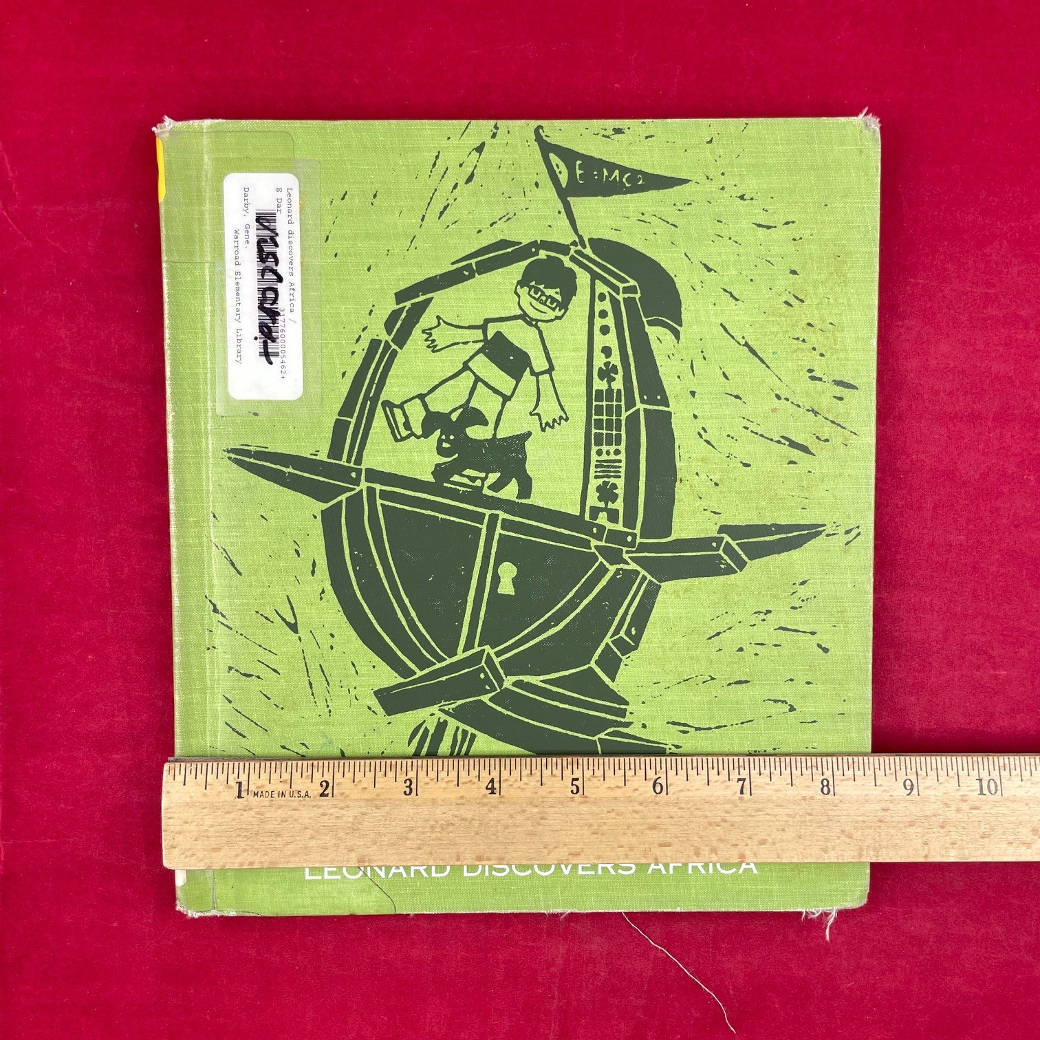 Vintage 1967 Leonard Discovers Africa Gene Darby Hardcover Book – Discard