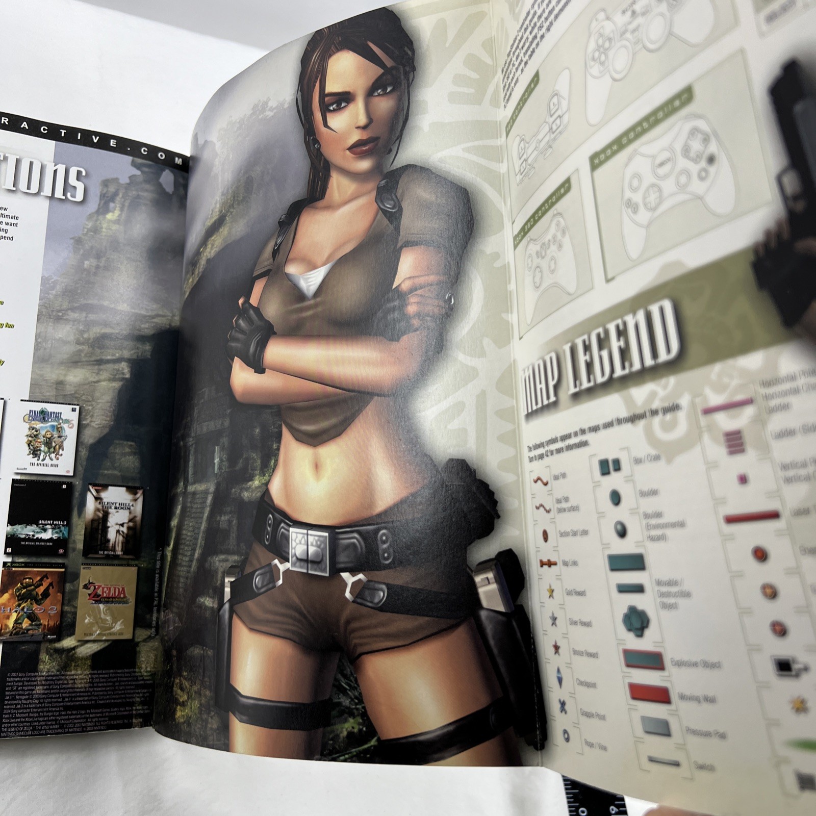 Tomb Raider Lara Croft Legend Piggyback Strategy Complete Guidebook 192 Pages