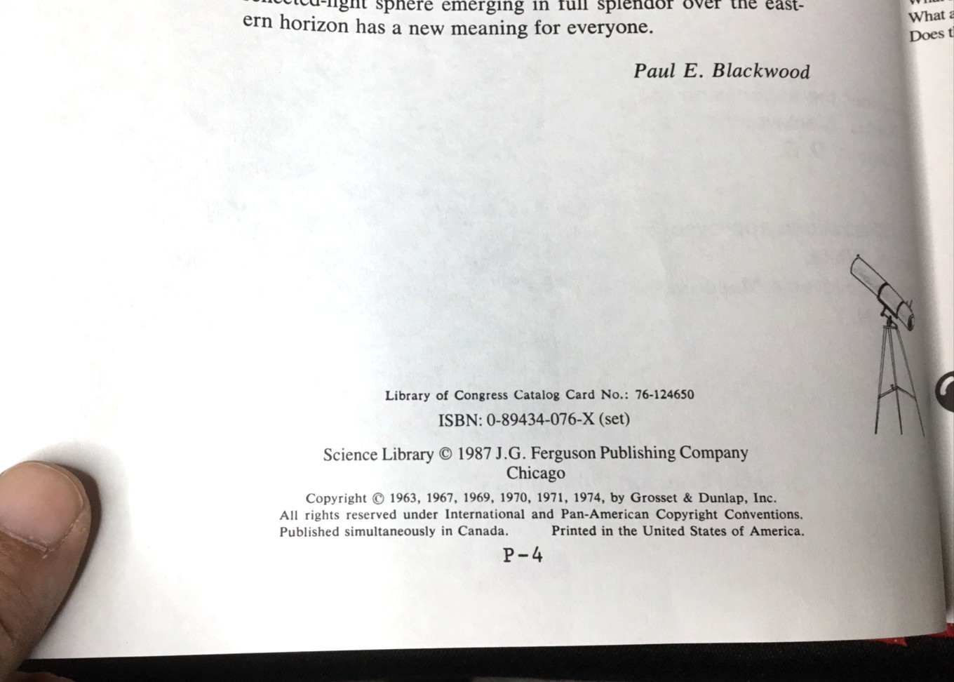 The Science Library 1987 Complete Volume 1-6 Set – JG Ferguson Publishing