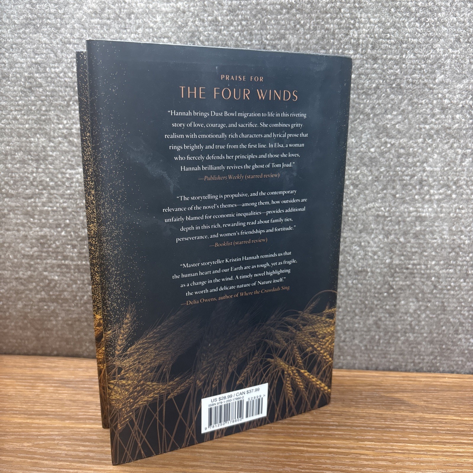 The Four Winds by Kristin Hannah – 2021 – 1st Edition 1st Print Hardcover w/ DJ