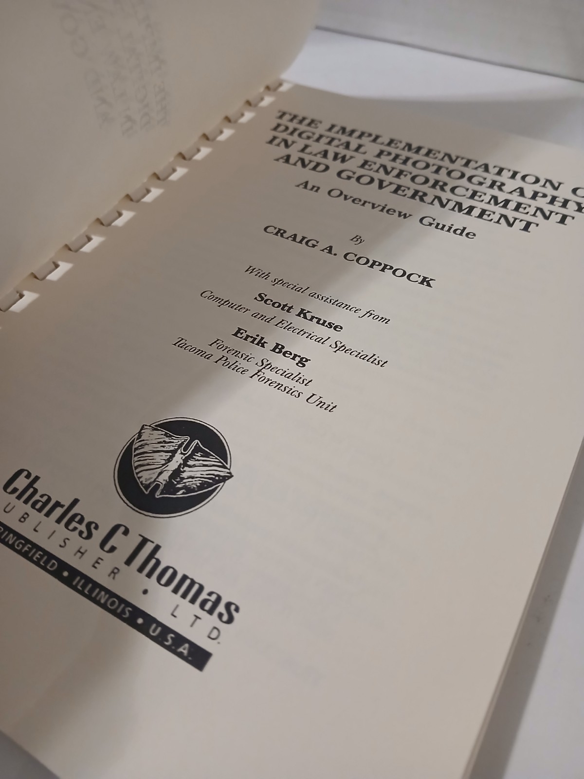 The Implementation Of Digital Photography In Law Enforcement And Government