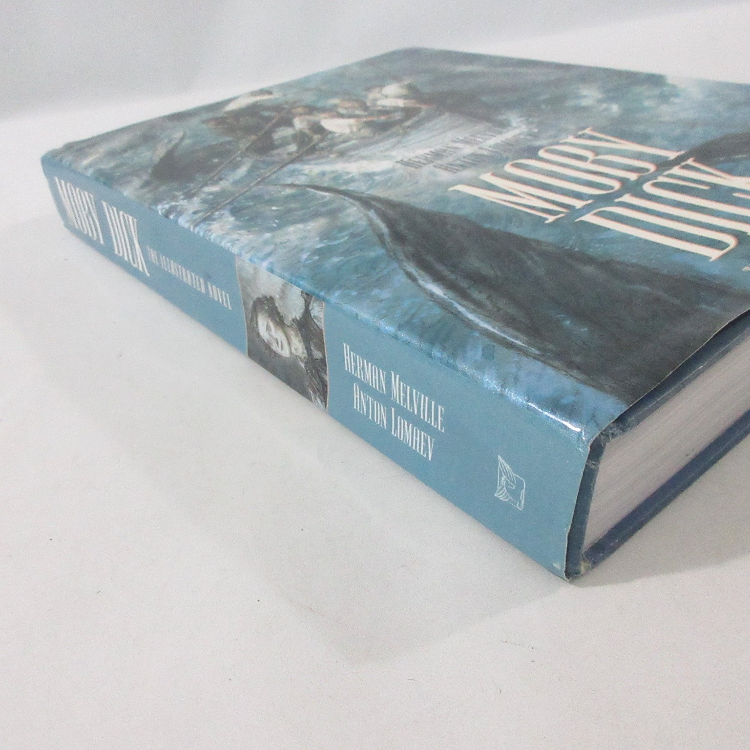 Moby Dick The Illustrated Novel Herman Melville Anton Lomaev Hardcover 2018
