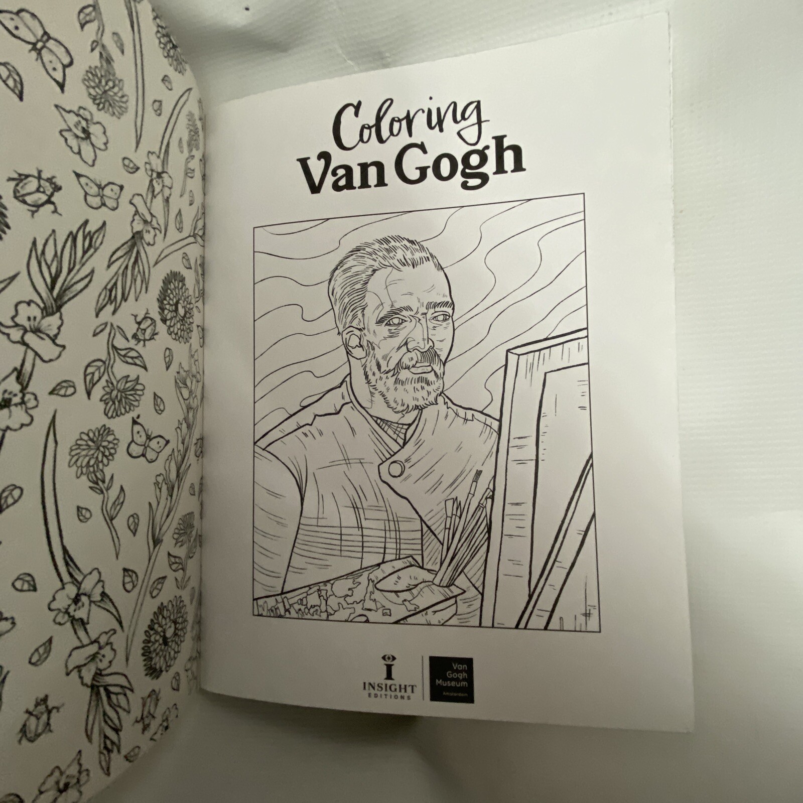 Van Gogh Adult Coloring Book Van Gogh Museum Amsterdam Insight 58 Pages New