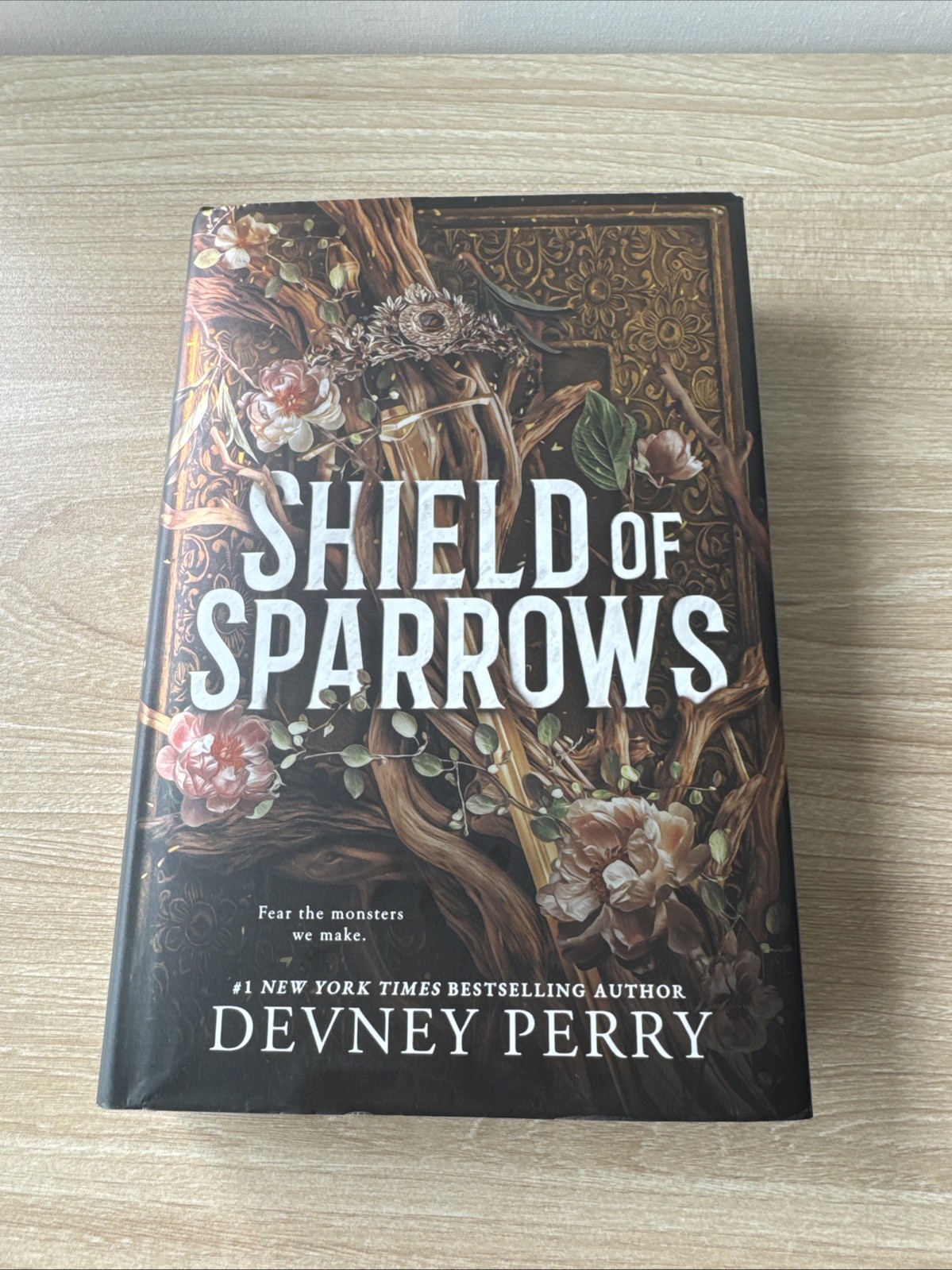 Shield of Sparrows Devney Perry GOLD Edition Sprayed Edges Deluxe First Print
