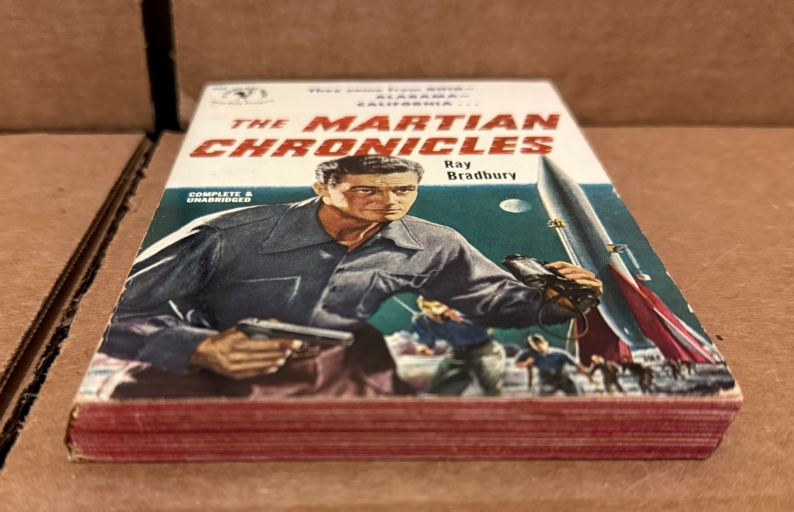 The Martian Chronicles by Ray Bradbury – 1951 Bantam 886