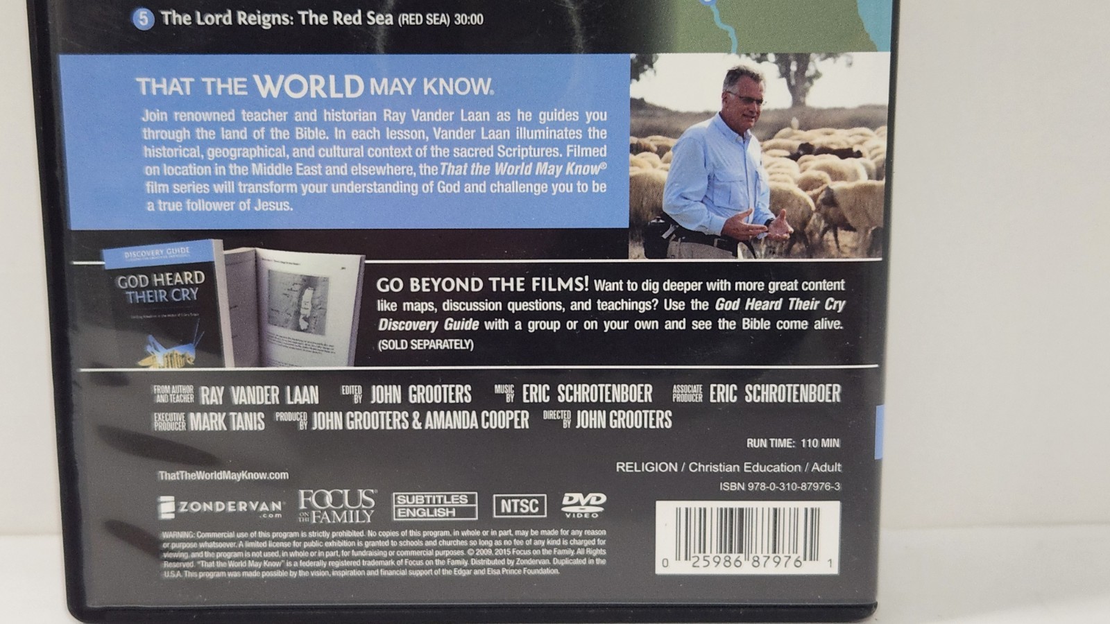 God Heard Their Cry DVD Study Guide Faith Lessons Vol 08 Ray Vander Laan