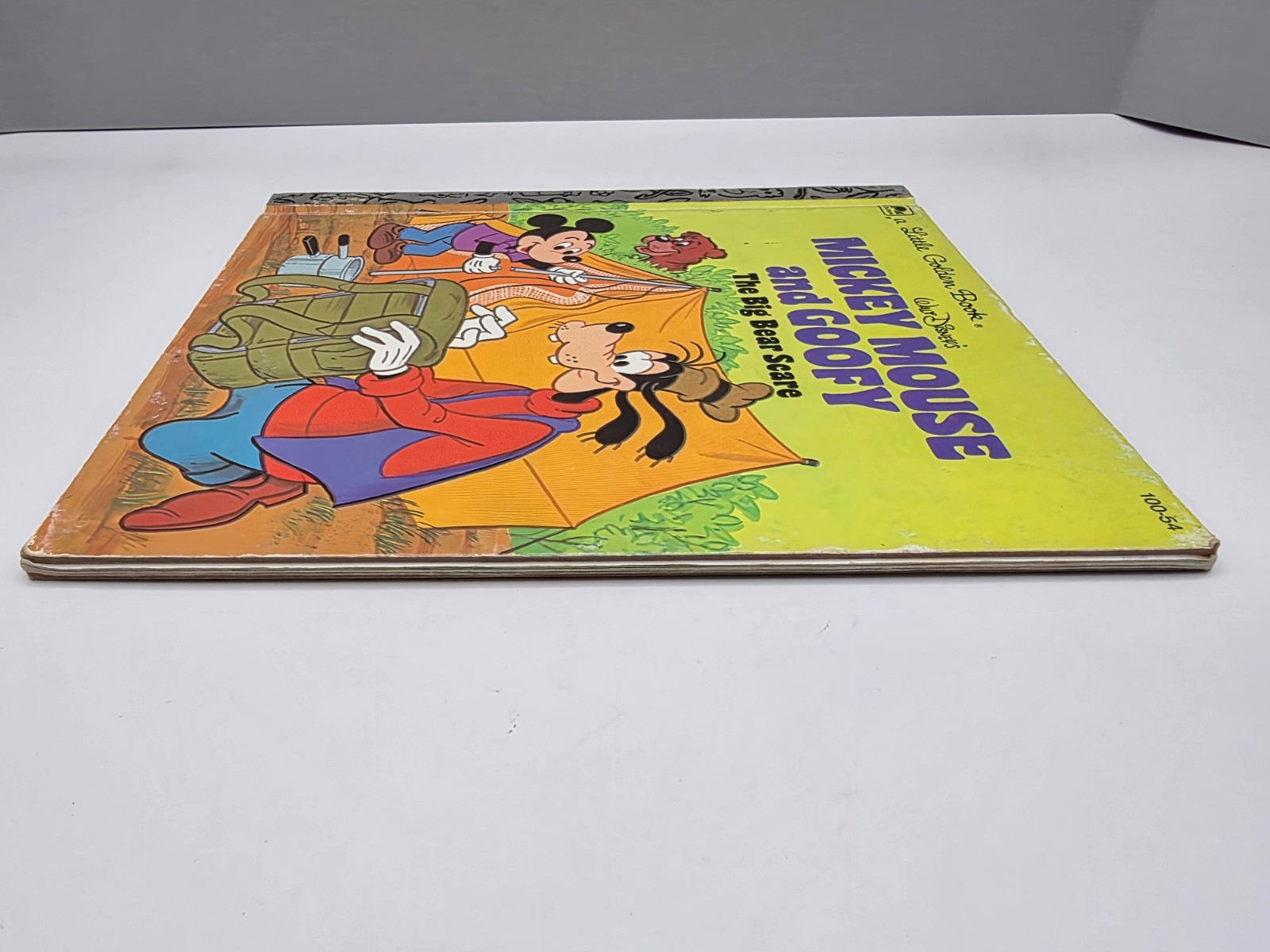 Disney’s Mickey Mouse and Goofy The Big Bear Scare A Little Golden Book (1978)