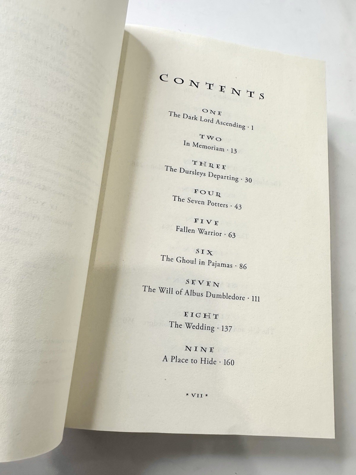 🧡 Harry Potter And The Deathly Hallows 1st Edition & Print-pg759 ERROR-RARE NEW
