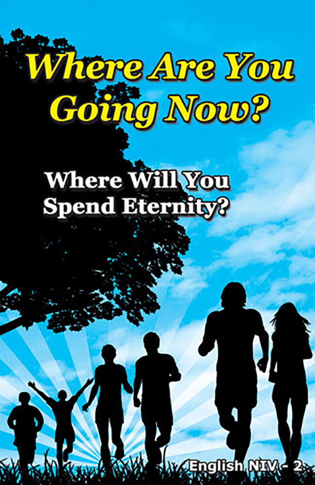 Bible, Gospel English Tracts(NIV) in 4 Covers, Pack of 40, 12 Pages Each