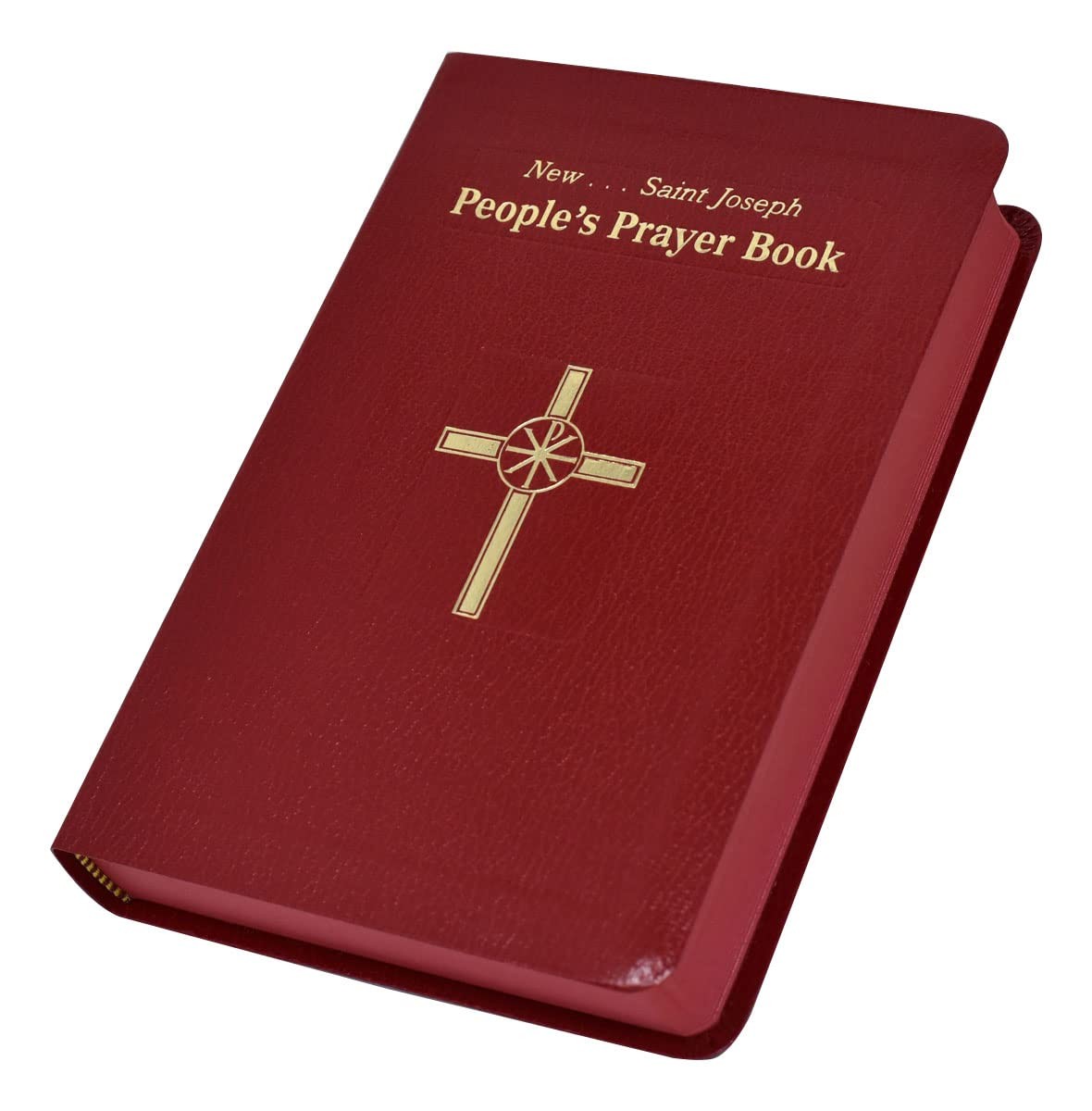 People’s Prayer Book: New Saint Joseph : Burgundy Leather [Leather Bound] Ev…