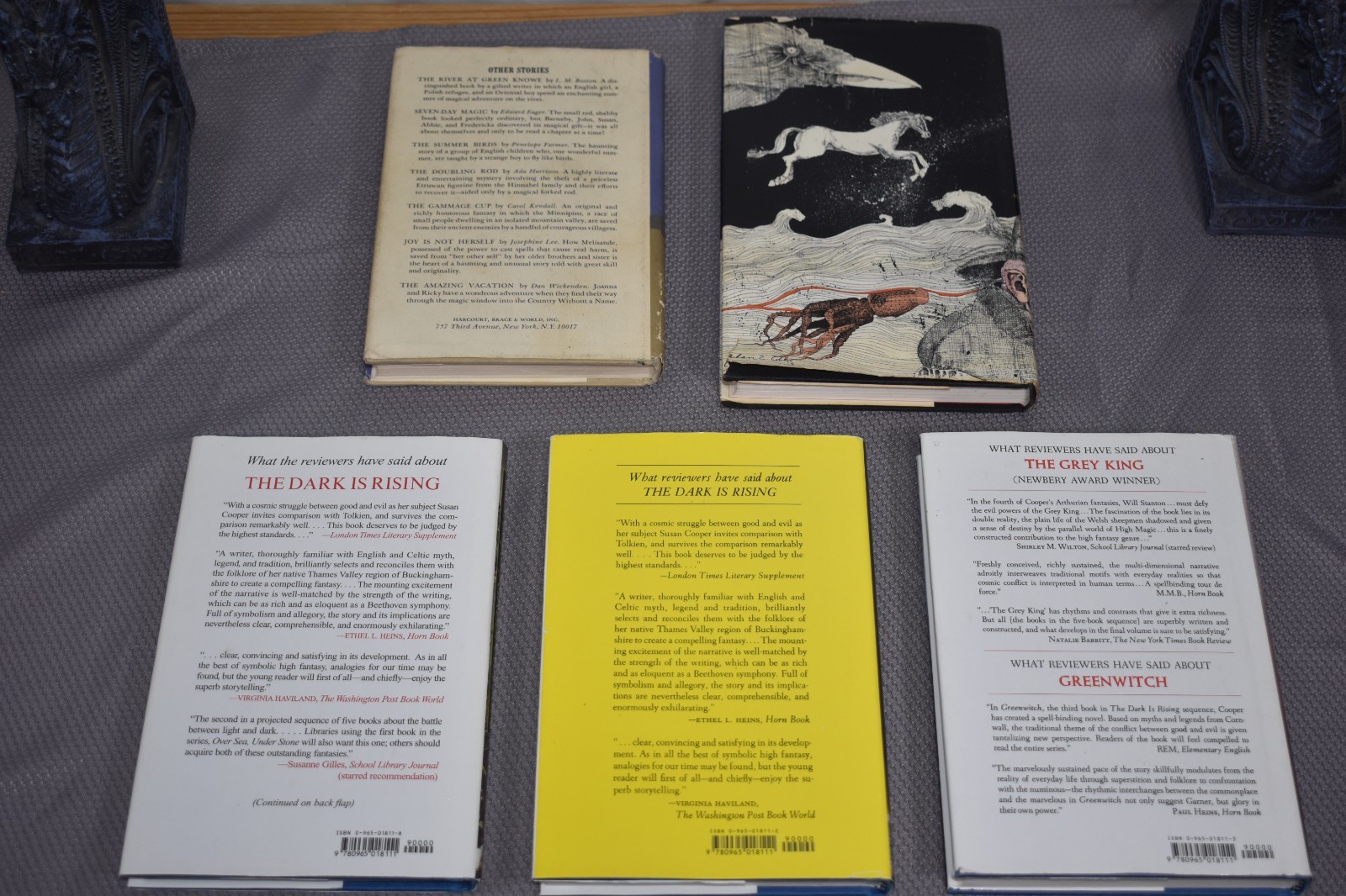 The Dark Is Rising Sequence set Susan Cooper(1st Edition/Later Print, Hardcover)