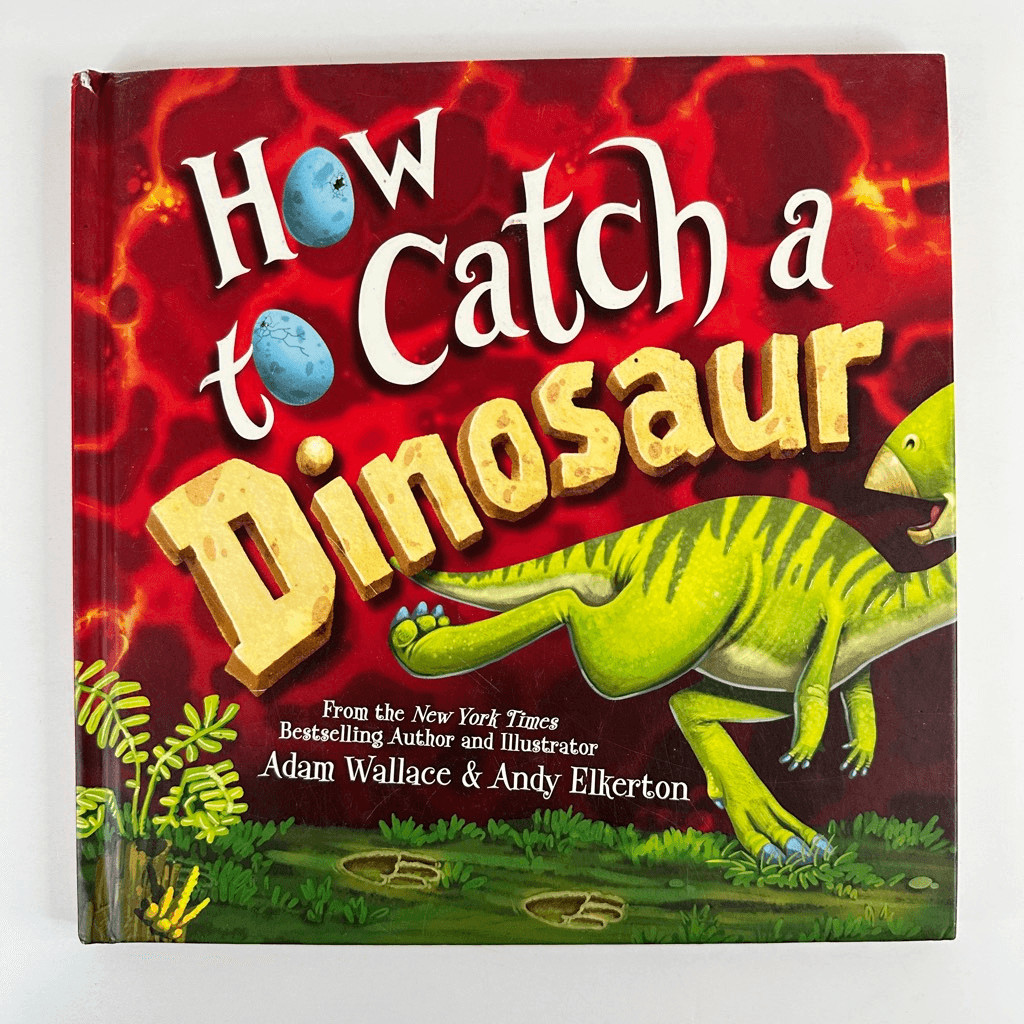 How to Catch a Dinosaur book by Adam Wallace (Hardcover)