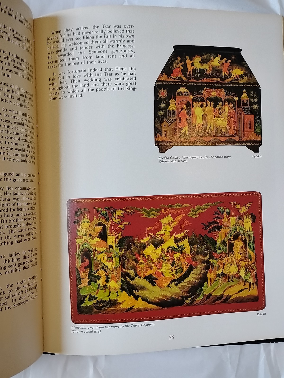 Russian Lacquer, Legends and Fairy Tales Vol 1 & 2. Lucy Maxim (406)