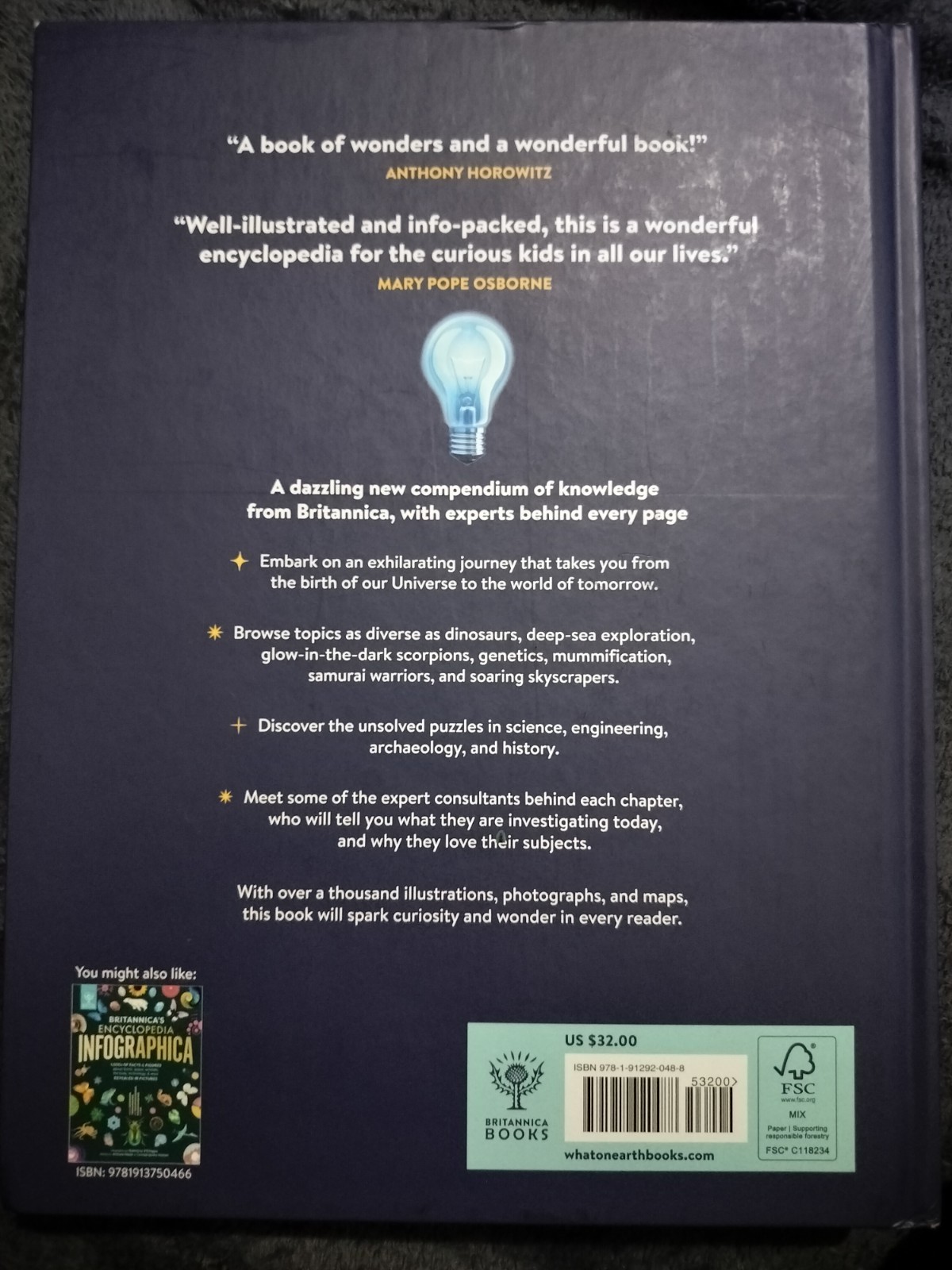 Britannica All New Kids’ Encyclopedia: What We Know & Don’t HC 2020 Illus