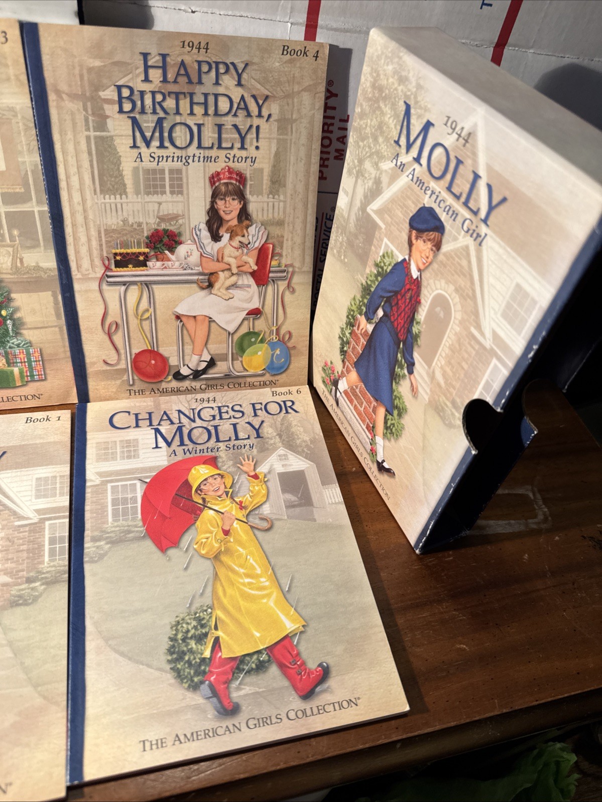 Lot 6 MOLLY American Girls Books Valerie Tripp PB VGC L1