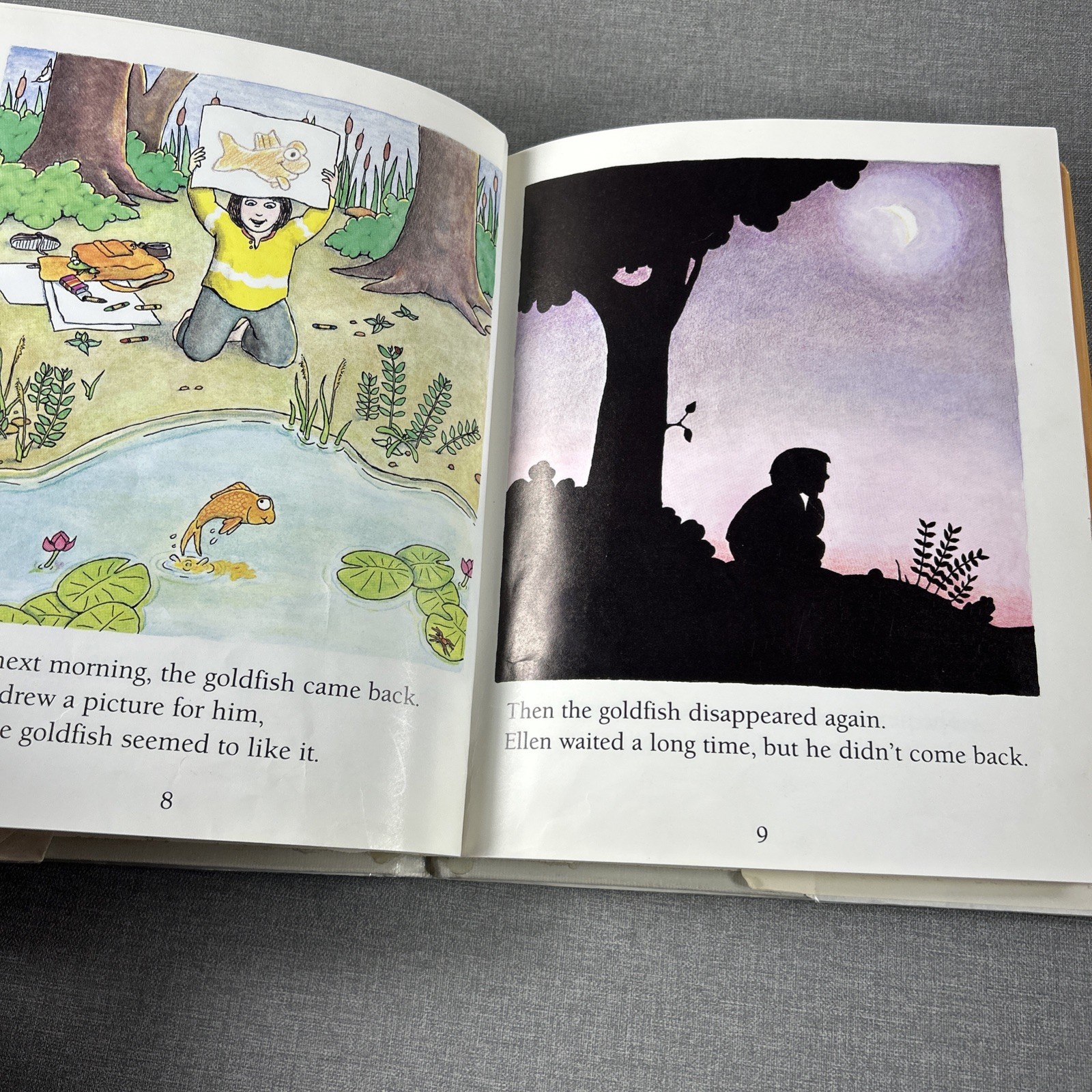 Ellen and the Goldfish John Himmelman 1990 Hardcover Book