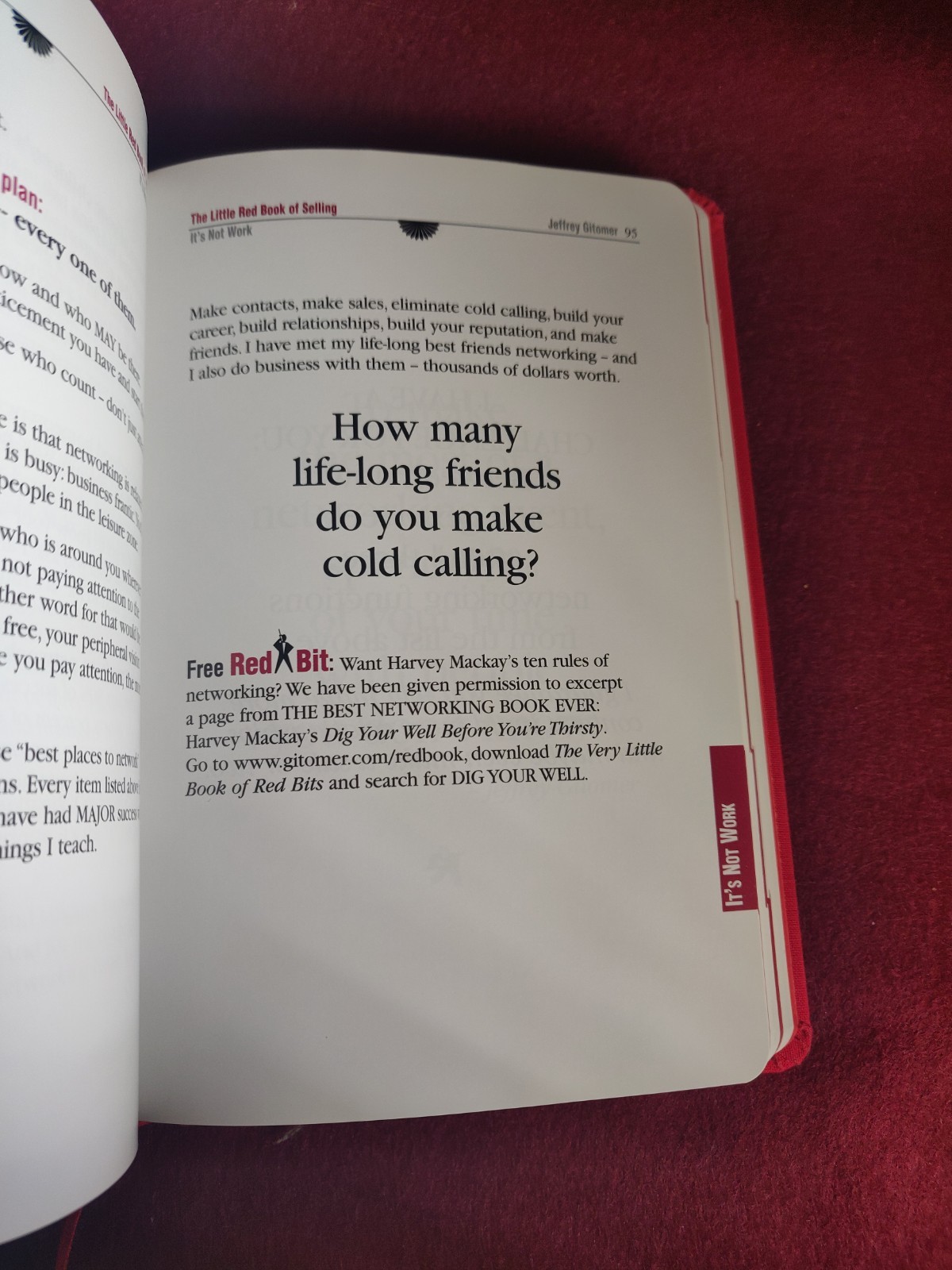 Jeffrey Gitomer Little Red Book of Selling Hardcover 2023 Sales Guide