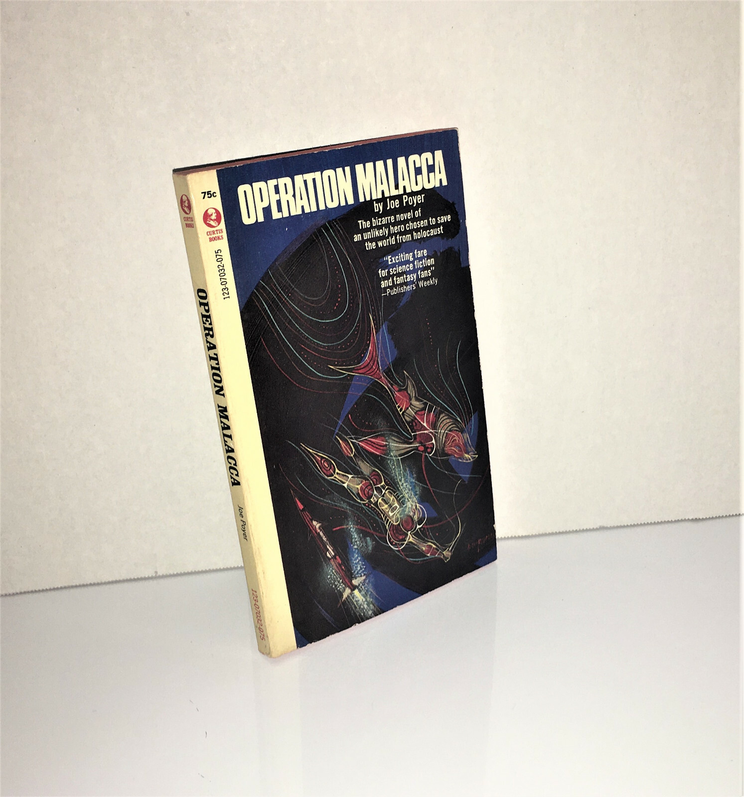 OPERATION MALACCA by Joe Poyer 1968 Paperback SF Novel Curtis Books