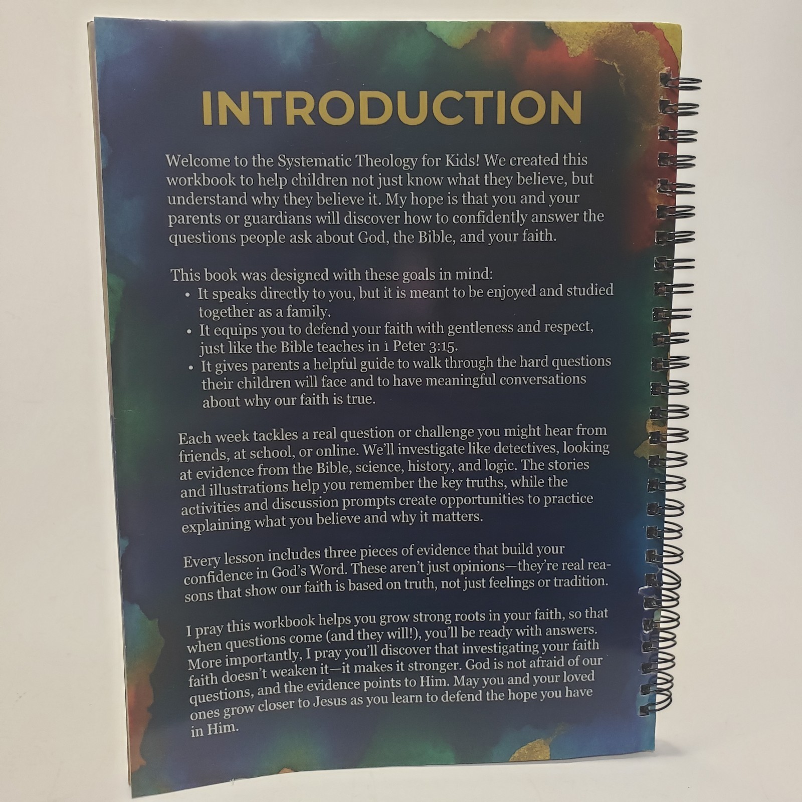 Systematic Theology for Kids: 52-Week Workbook