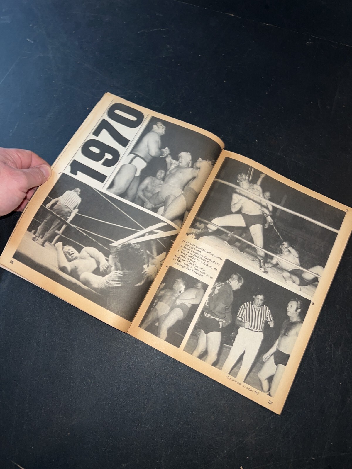 Wrestling Picture Book Magazine Spring 1980 Dusty Rhodes Cover WWF NWA Mid South