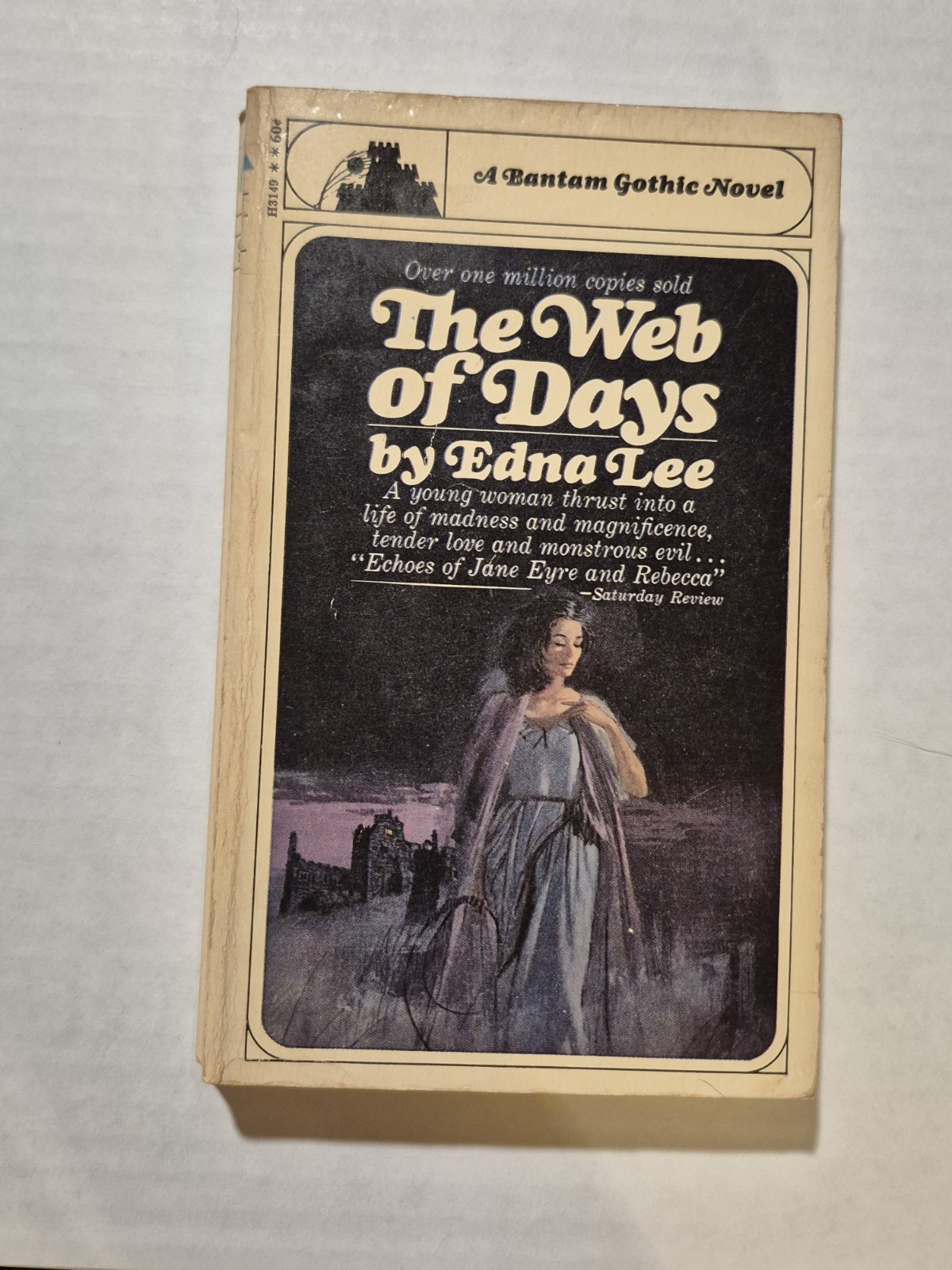 Lot Of 3 Bantam GOTHIC Novels VINTAGE PB Lot 3 1960s/ 70s