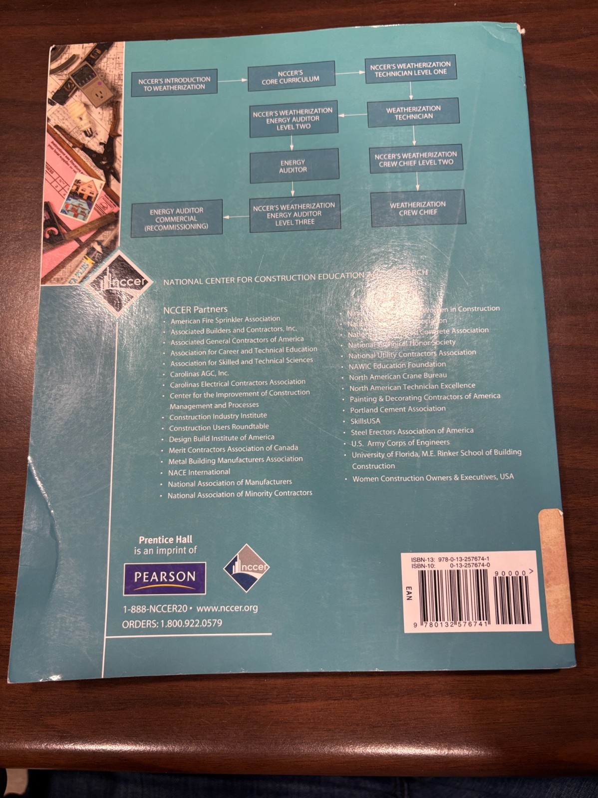 Weatherization Crew Chief, level two book, Contren Learning Series