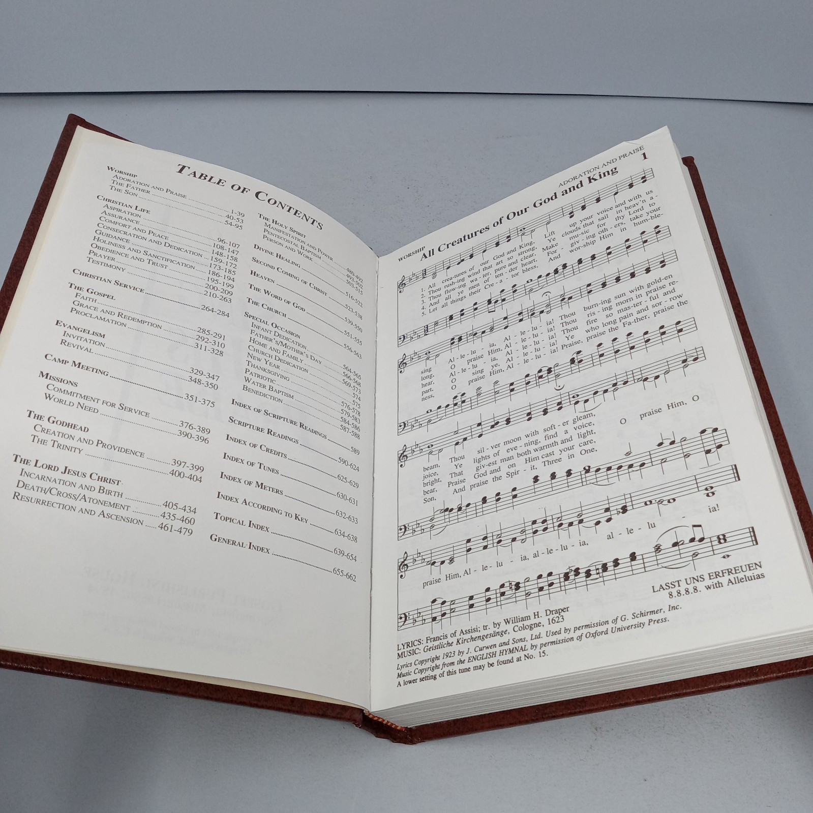 Sing His Praise: 1991 Gospel Publishing House Hardcover