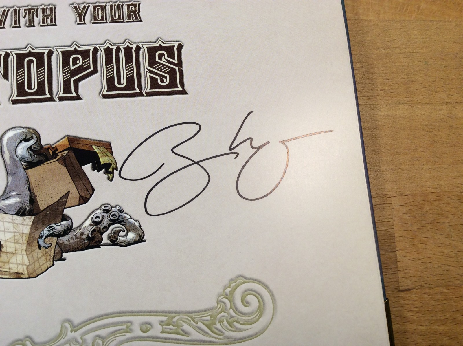 Walking and Traveling With Your Octopus, Both SIGNED Brian Kesinger, HCs 1st/1st
