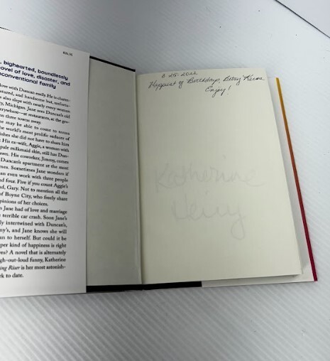 Early Morning Riser: A Novel by Katherine Heiny 2022 Trade Hardcover Dust Jacket
