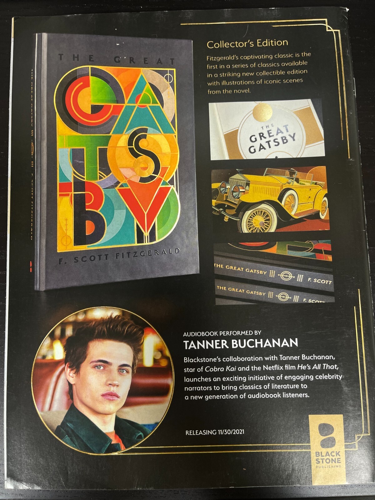 Publishers Weekly November 15, 2021 Blackstone