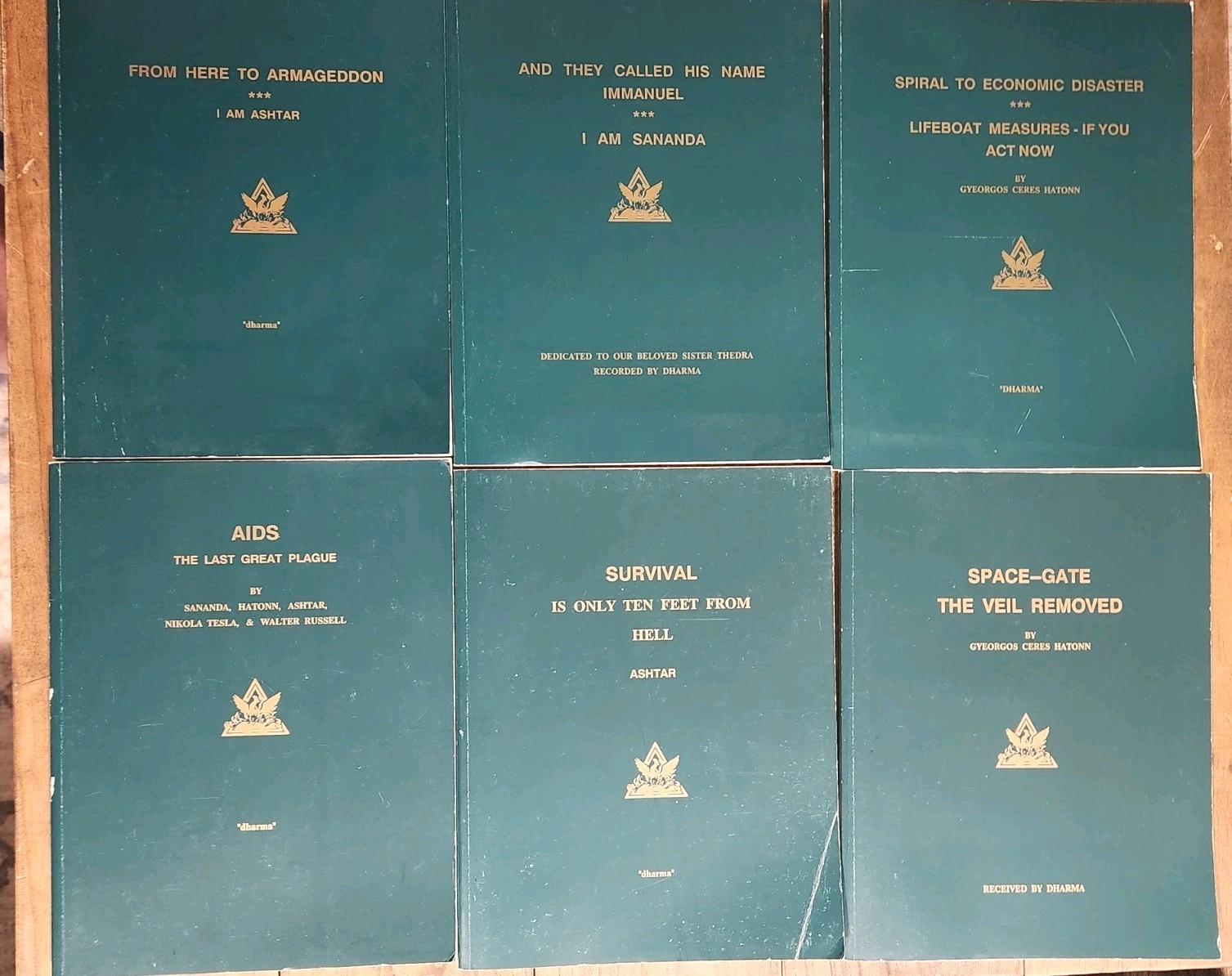 Rare Phoenix Journal Lot 6 Books Sananda Ashtar Hatonn UFO Space Gate 1st Eds