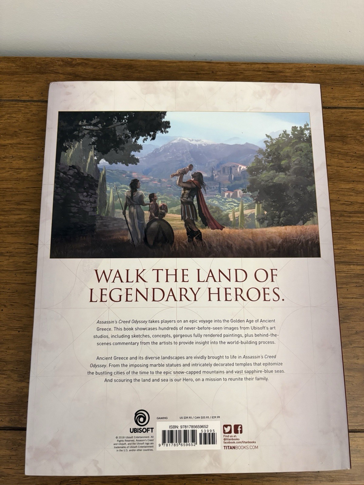 Art of Assassin’s Creed Odyssey by Kate Lewis (Hardcover 2018) First Edition