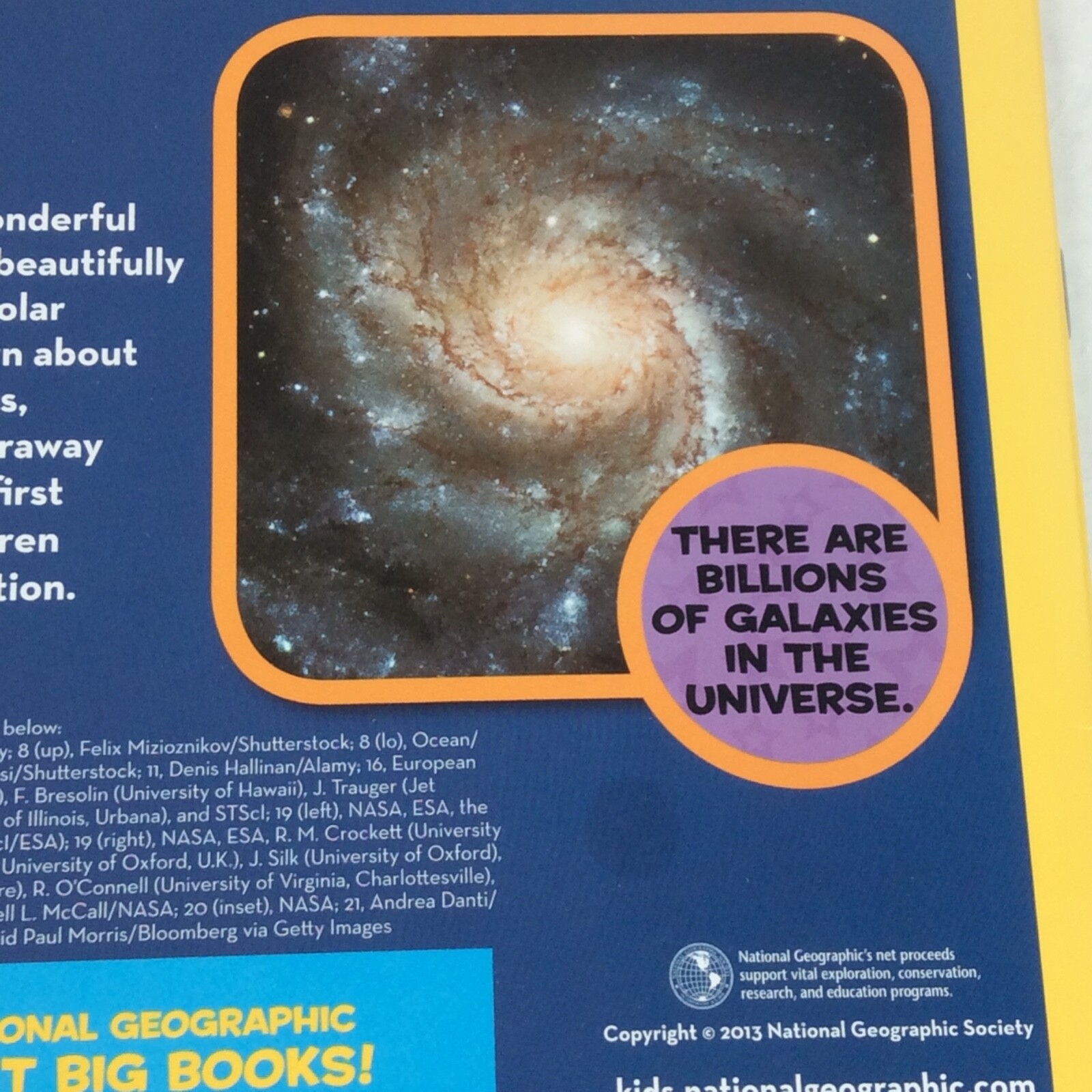 National Geographic Kids Book Of Space By Catherine D Hughes 2013