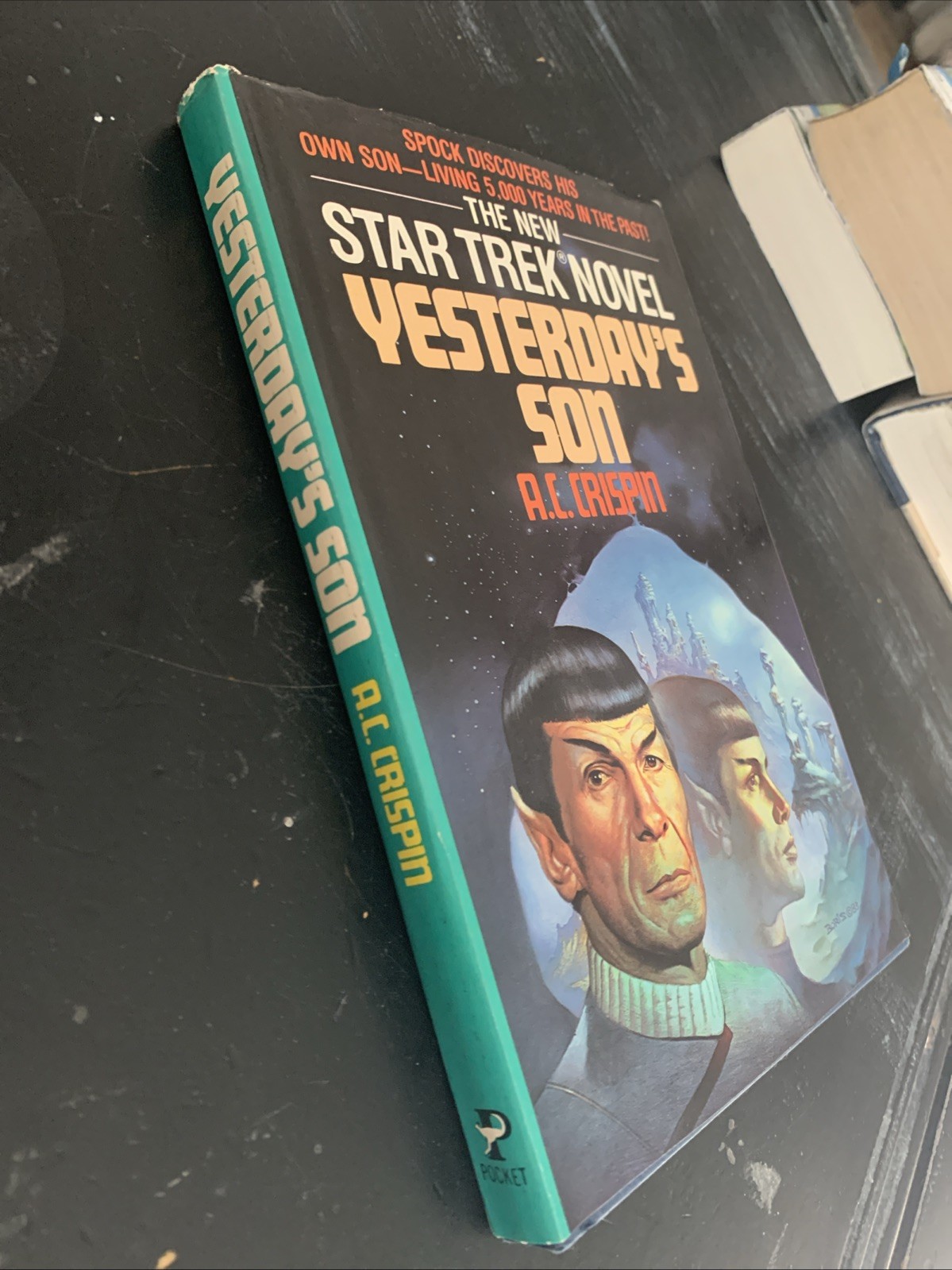 Star Trek Yesterday’s Son by A. C. Crispin 1983 Hardcover Book Club Edition