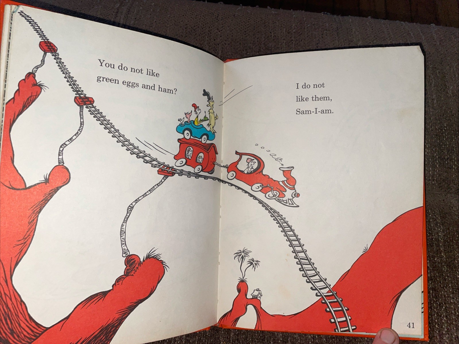 Vintage Green Eggs And Ham 1960 Dr. Seuss 1st Edition Hardcover🔥🔥🔥