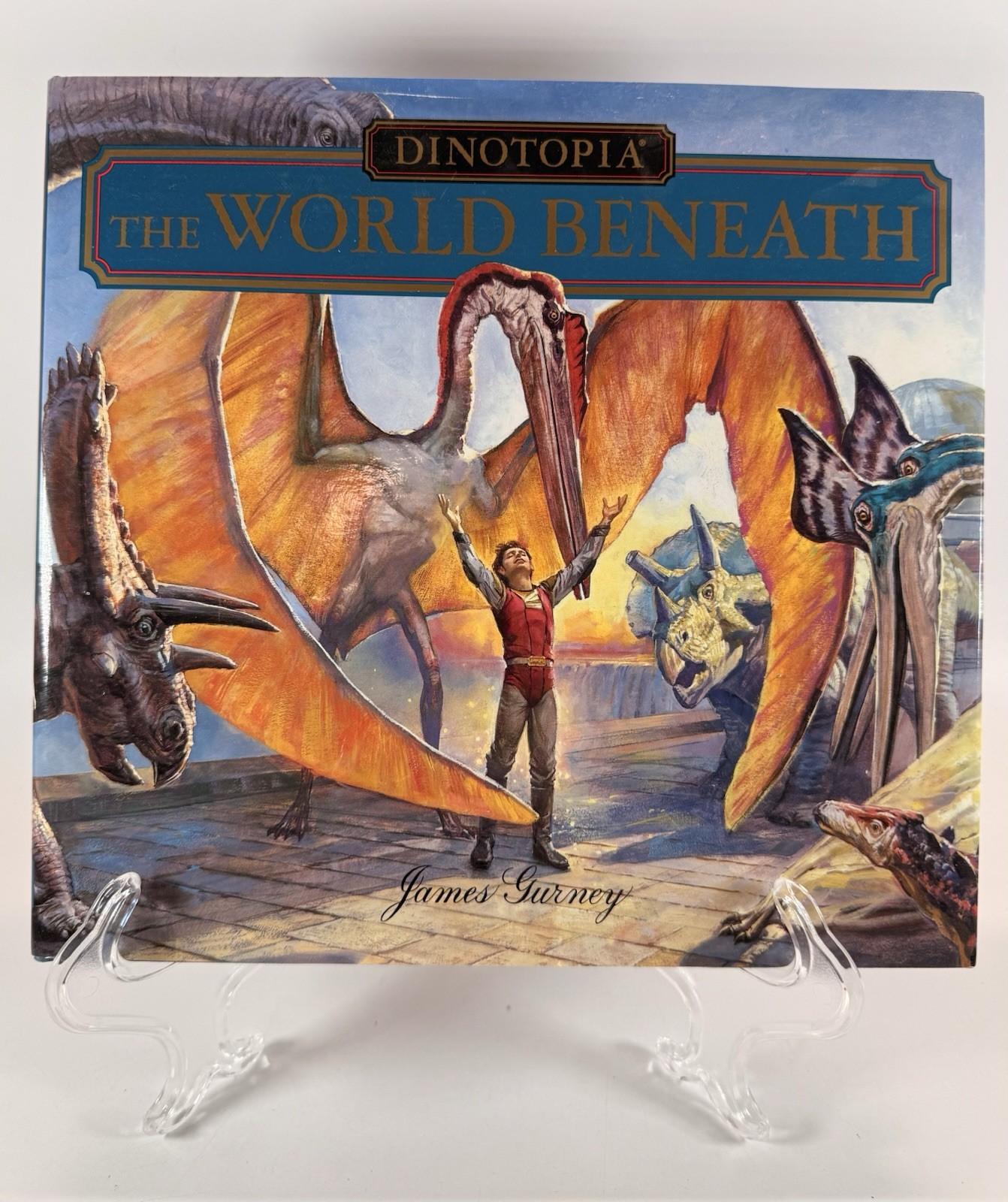 Dinotopia The World Beneath 1995 1st Edition James Gurney HC DJ MINT