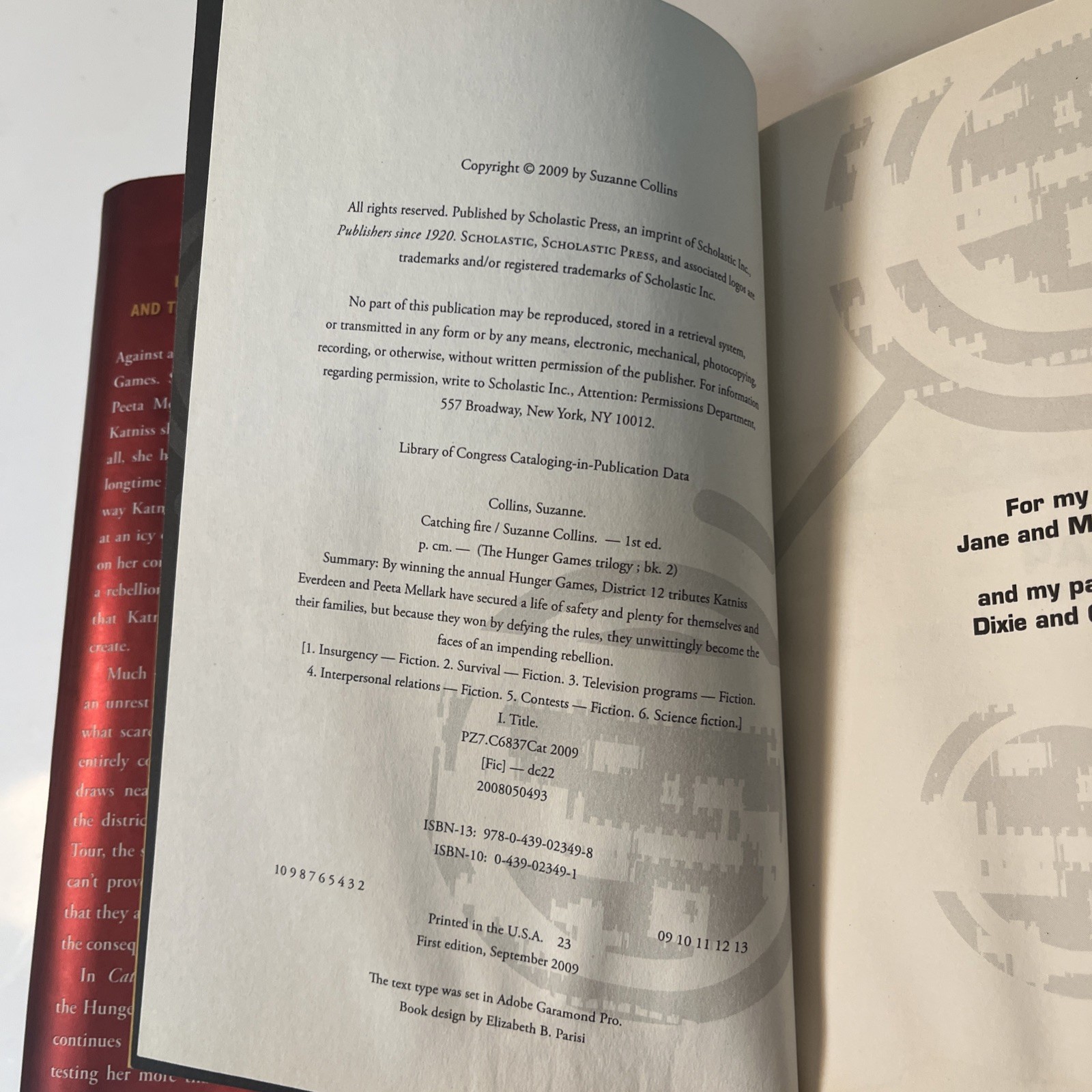 The Hunger Games Catching Fire Mockingjay Suzanne Collins HC Scholastic Press