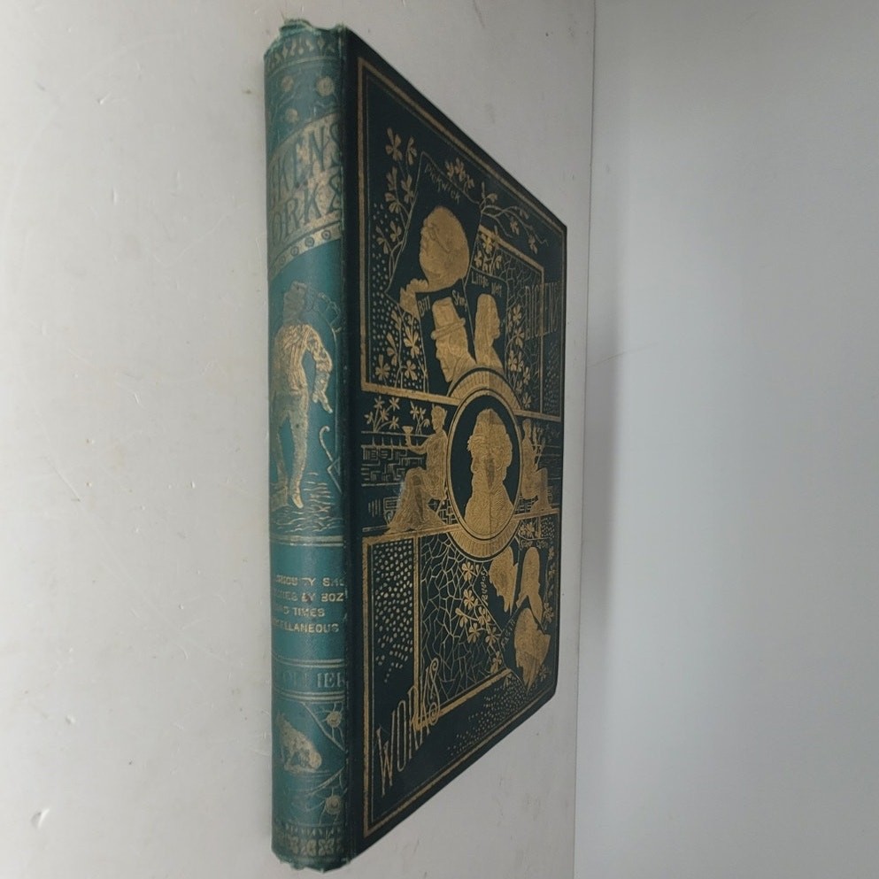 The Works of Charles Dickens Book Collectible Volume Four Hardcover Collier