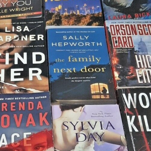 Bulk Lot of 6 Romance Fiction Novels Paperback Books from Random Authors