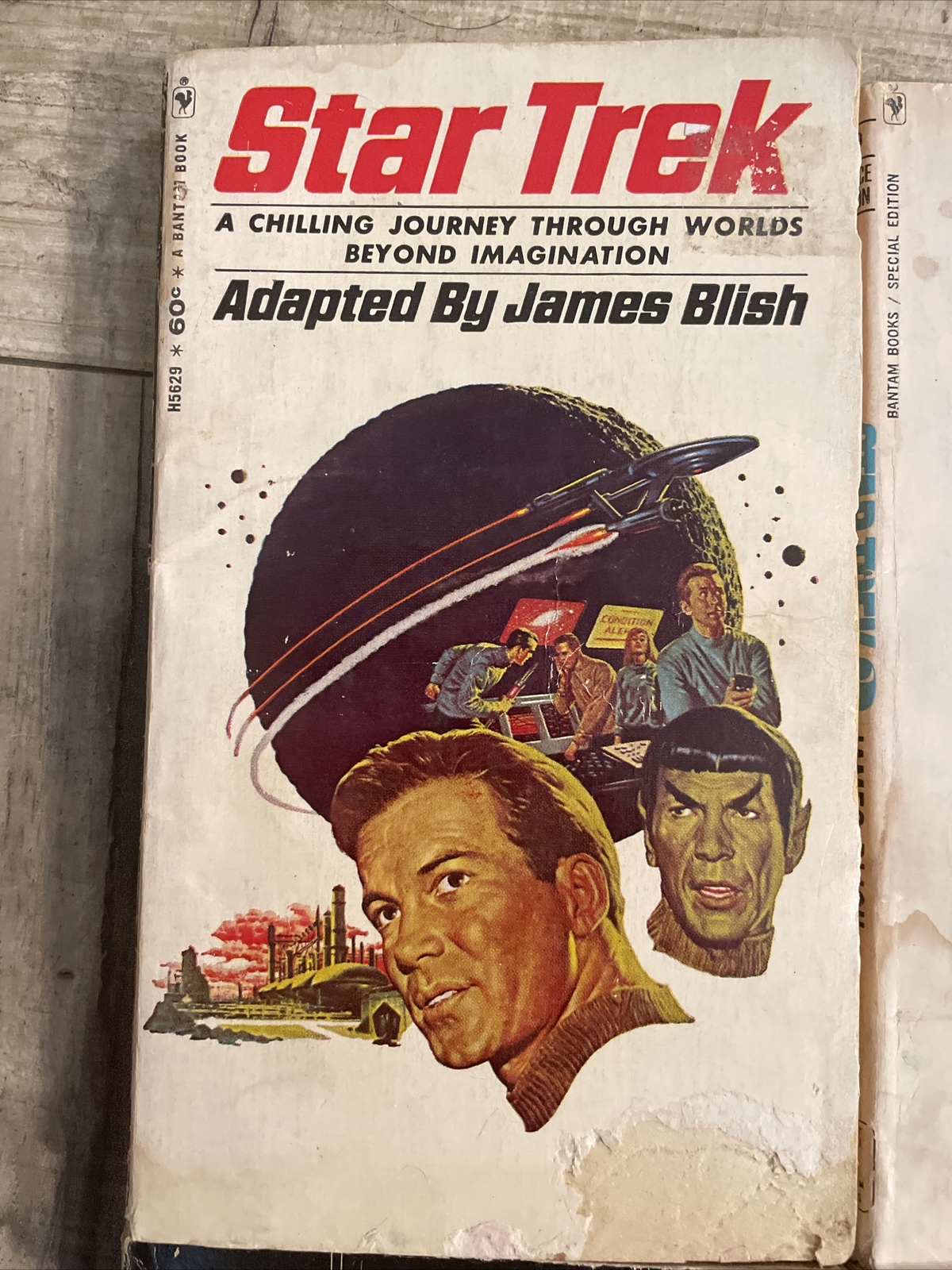 Original Star Trek James Blish Vintage Paperbacks Lot: 1, 2, 3, 8 Acceptable