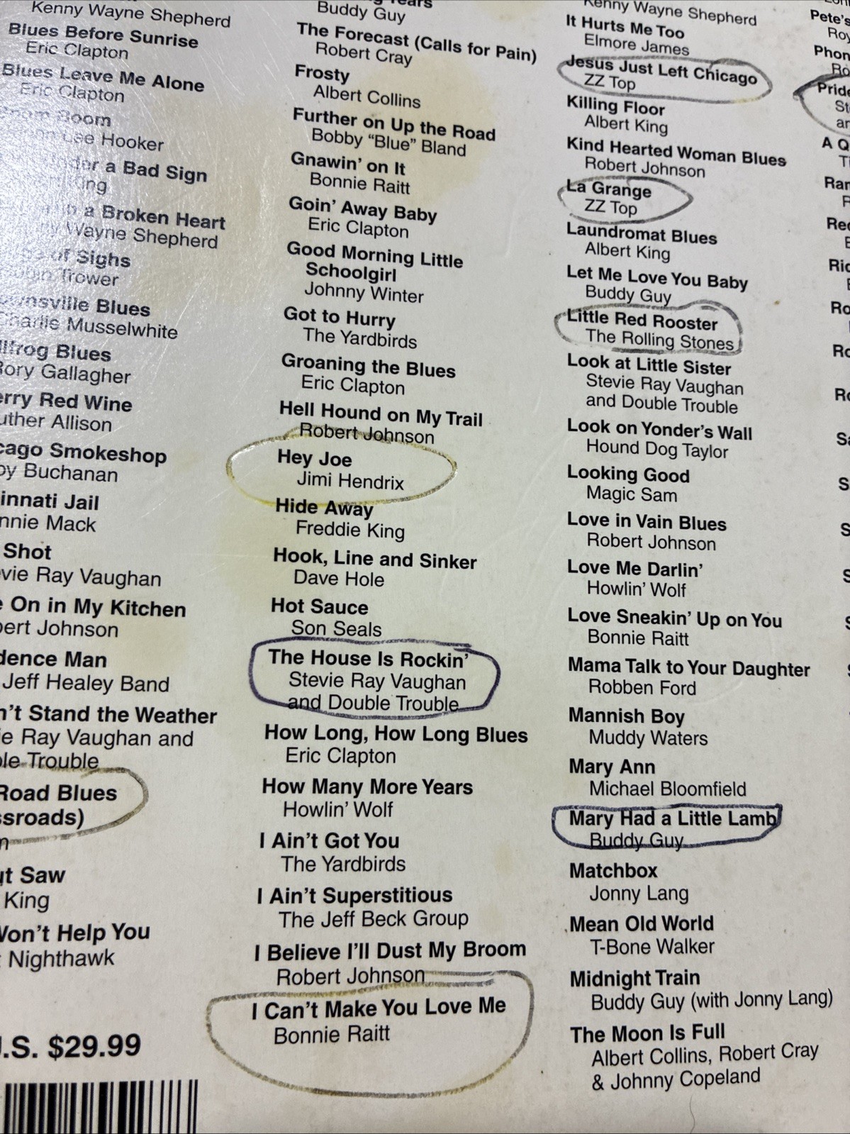 Blues Guitar Tab White Pages – The Largest Of Authentic Guitar Transcriptions