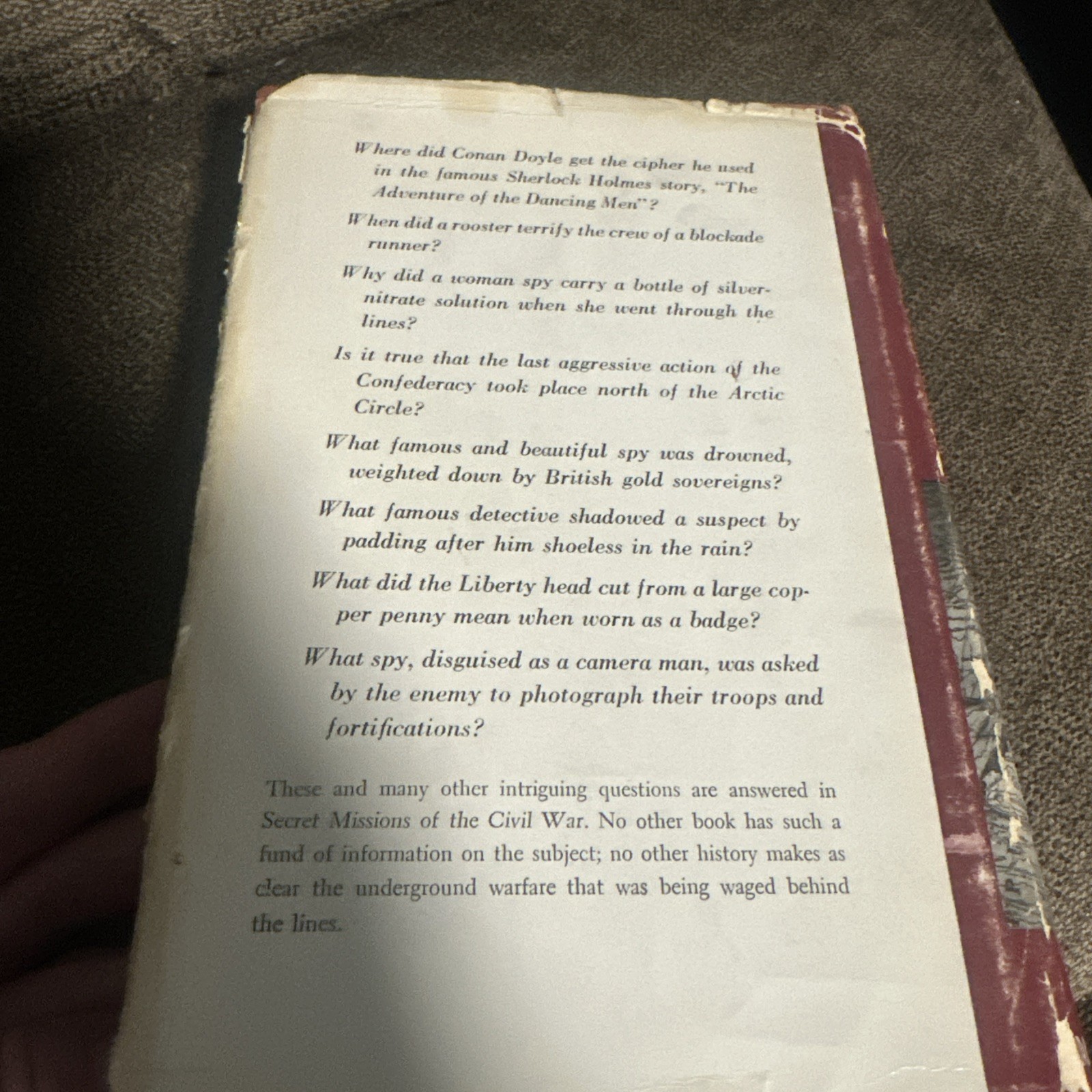 Secret Missions Of The Civil War