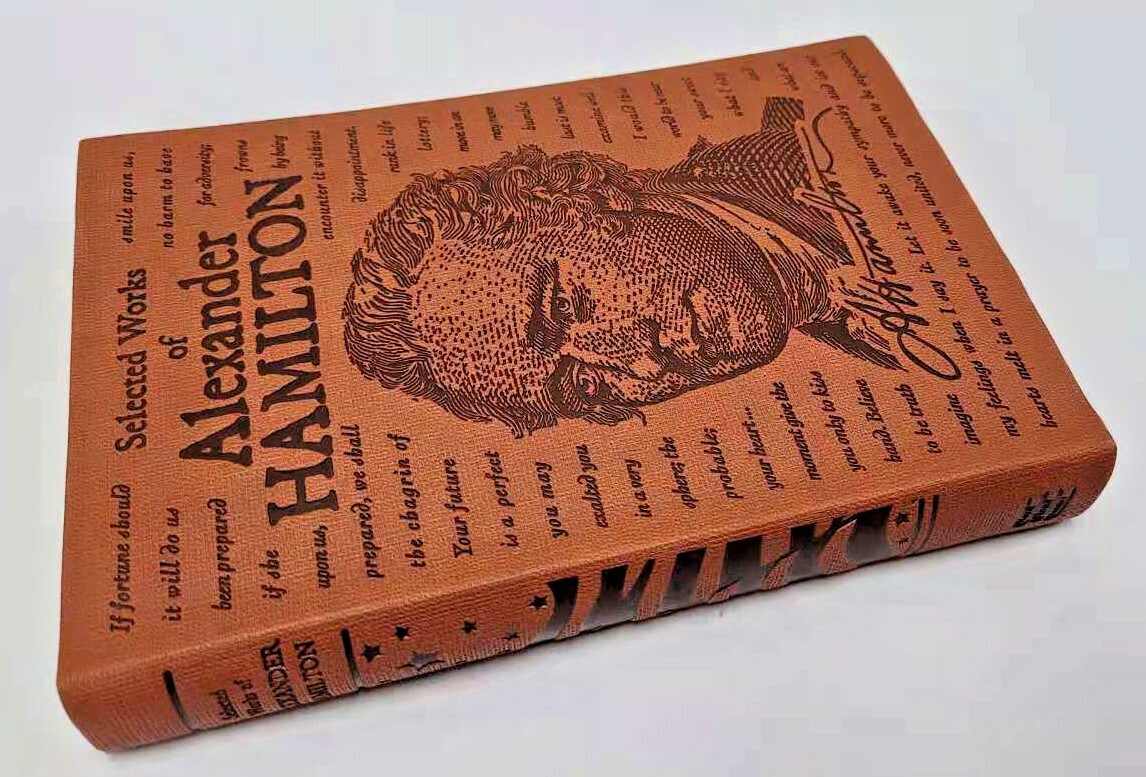 SELECTED WORKS OF ALEXANDER HAMILTON Faux Leather Flexibound Brand New Gift