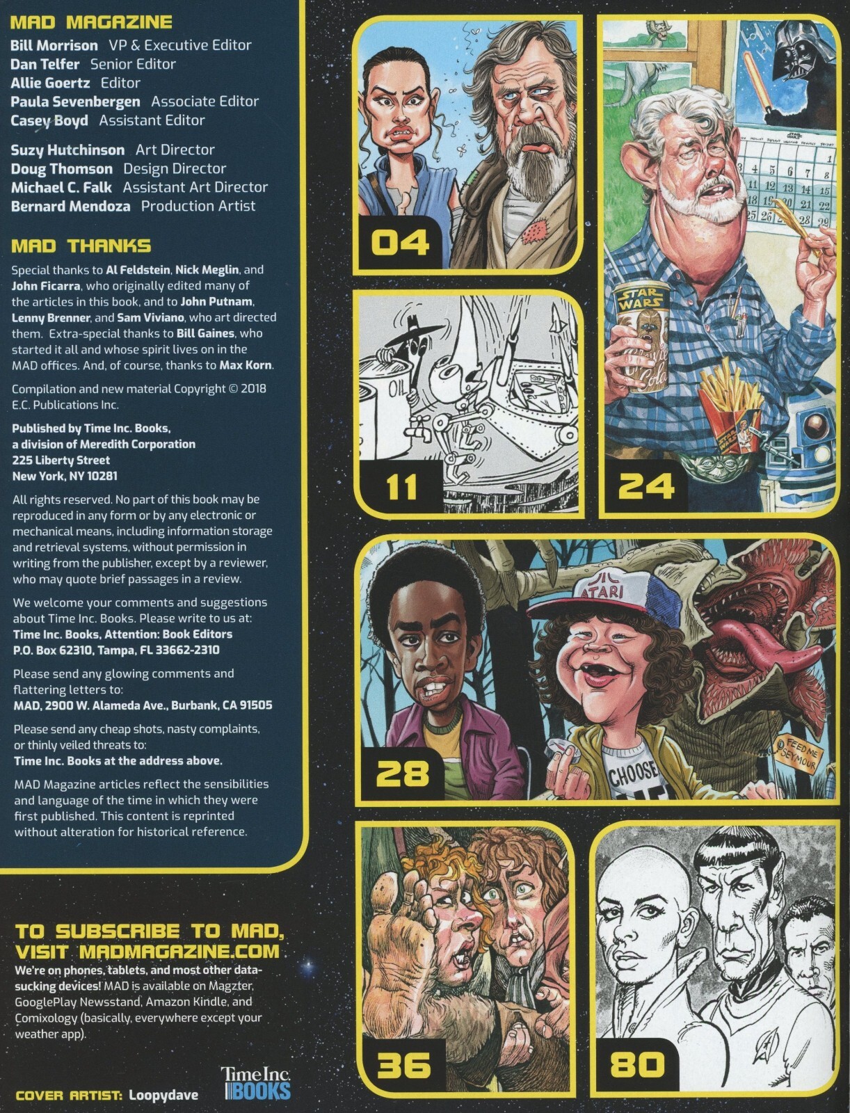 MAD Magazine – Sci-Fi and Fantasy Spoofs featuring Star Wars