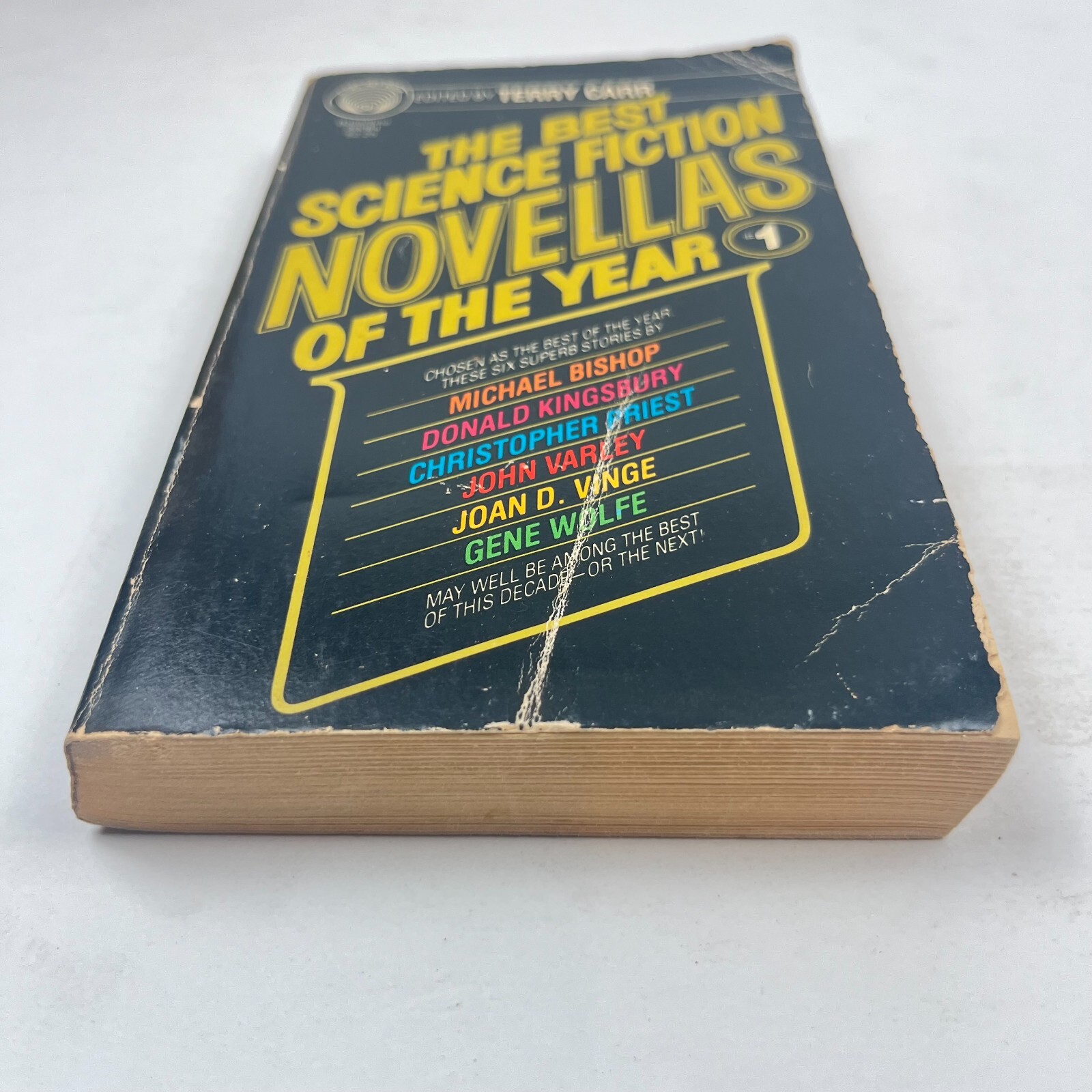 The Best Science Fiction Novellas of the Year #1 Del Rey PB 1st PRINT 1979 SF PB