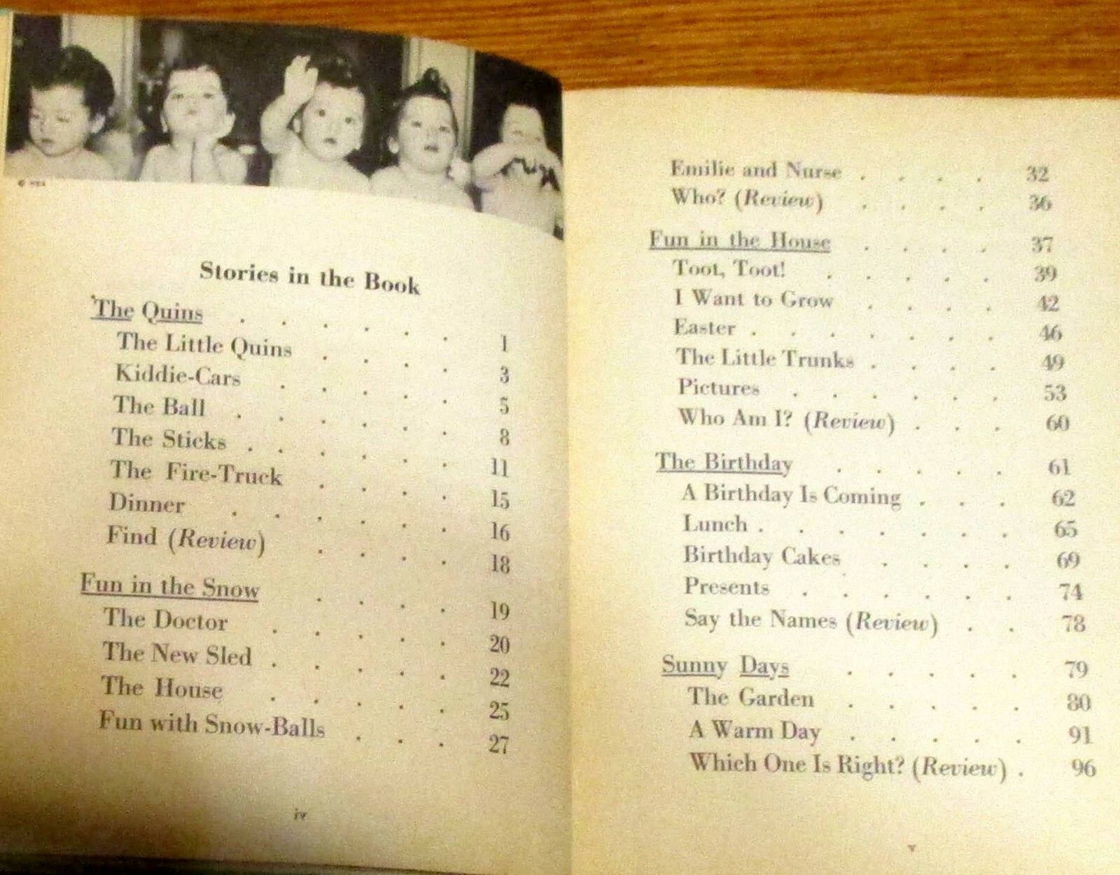 The Quins’ Book SIGNED by Jean Ayer 1937 114 Pages H/C Photograph Book RARE!!