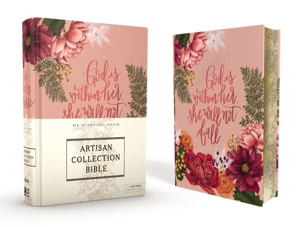 NIV, Artisan Collection Bible, Womens Bible with Journaling Space, Cloth over Bo