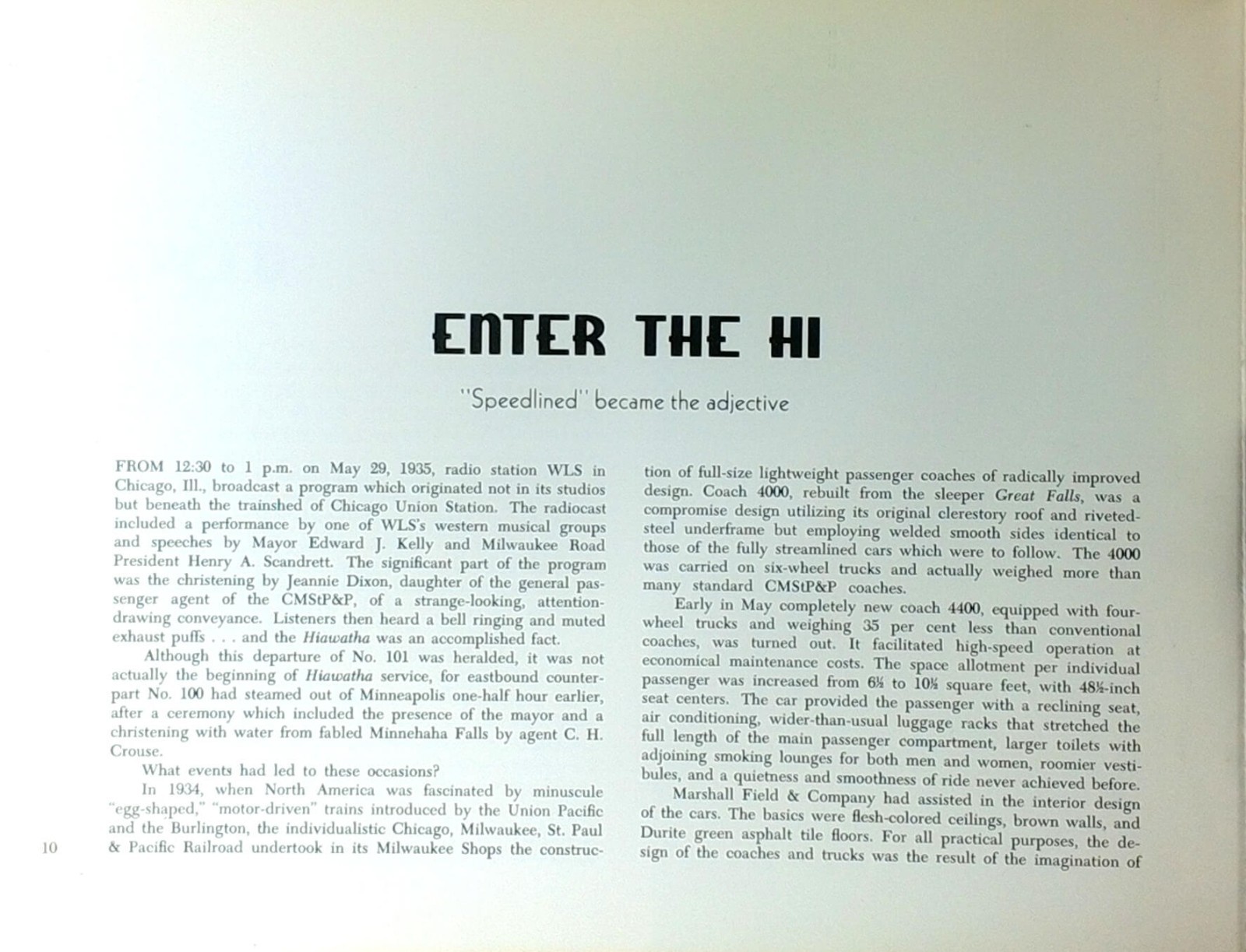 The Hiawatha Story